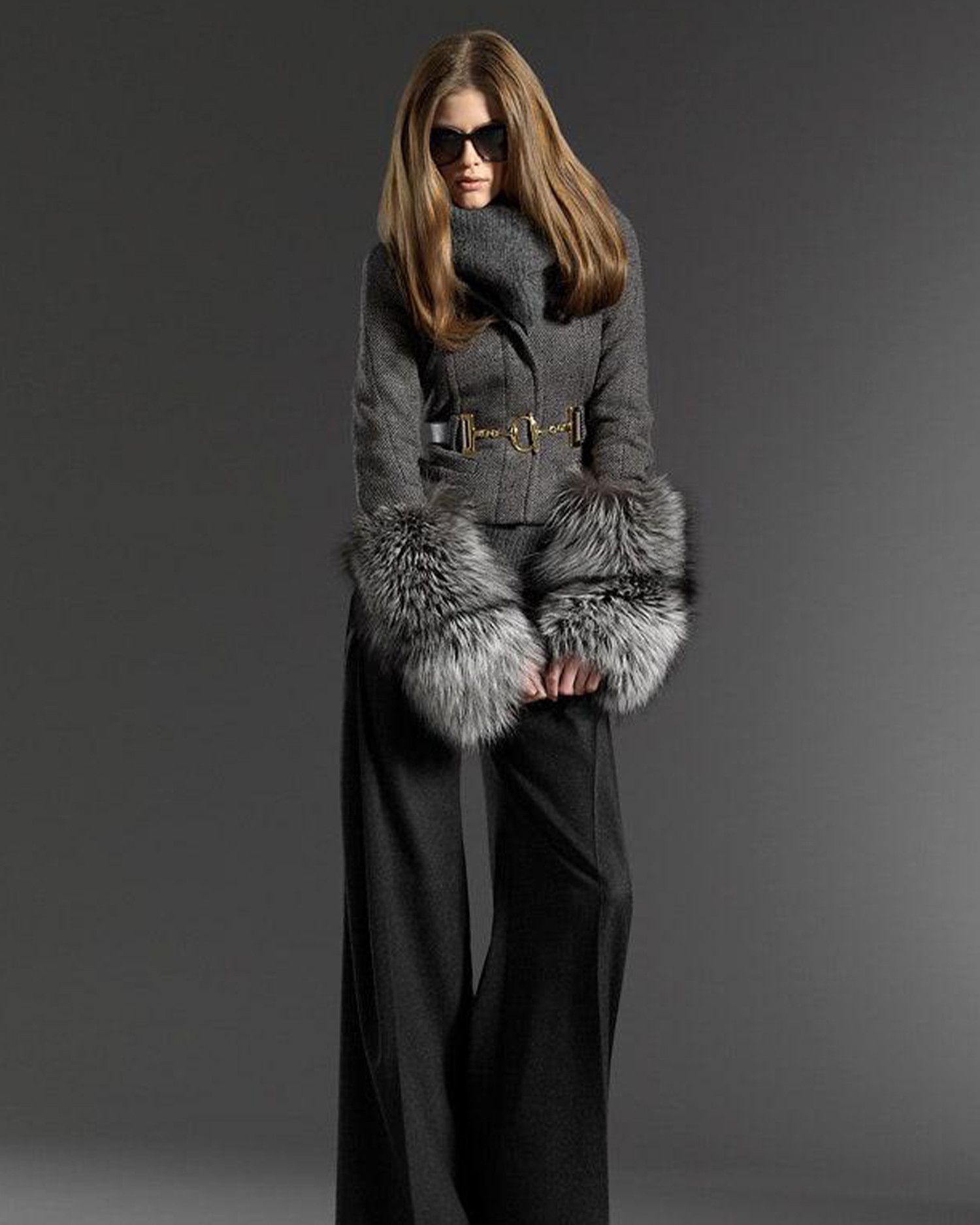 Gucci Gucci by Frida Giannini Pre Fall 2011 Racoon Fur Jacket Size S / US 4 / IT 40 - 2 Thumbnail