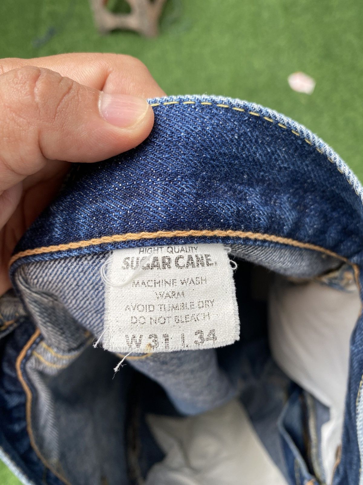 Sugar Cane W31x30 sugarcane toyo enterprise flare bootcut denime Size 31" - 4 Thumbnail