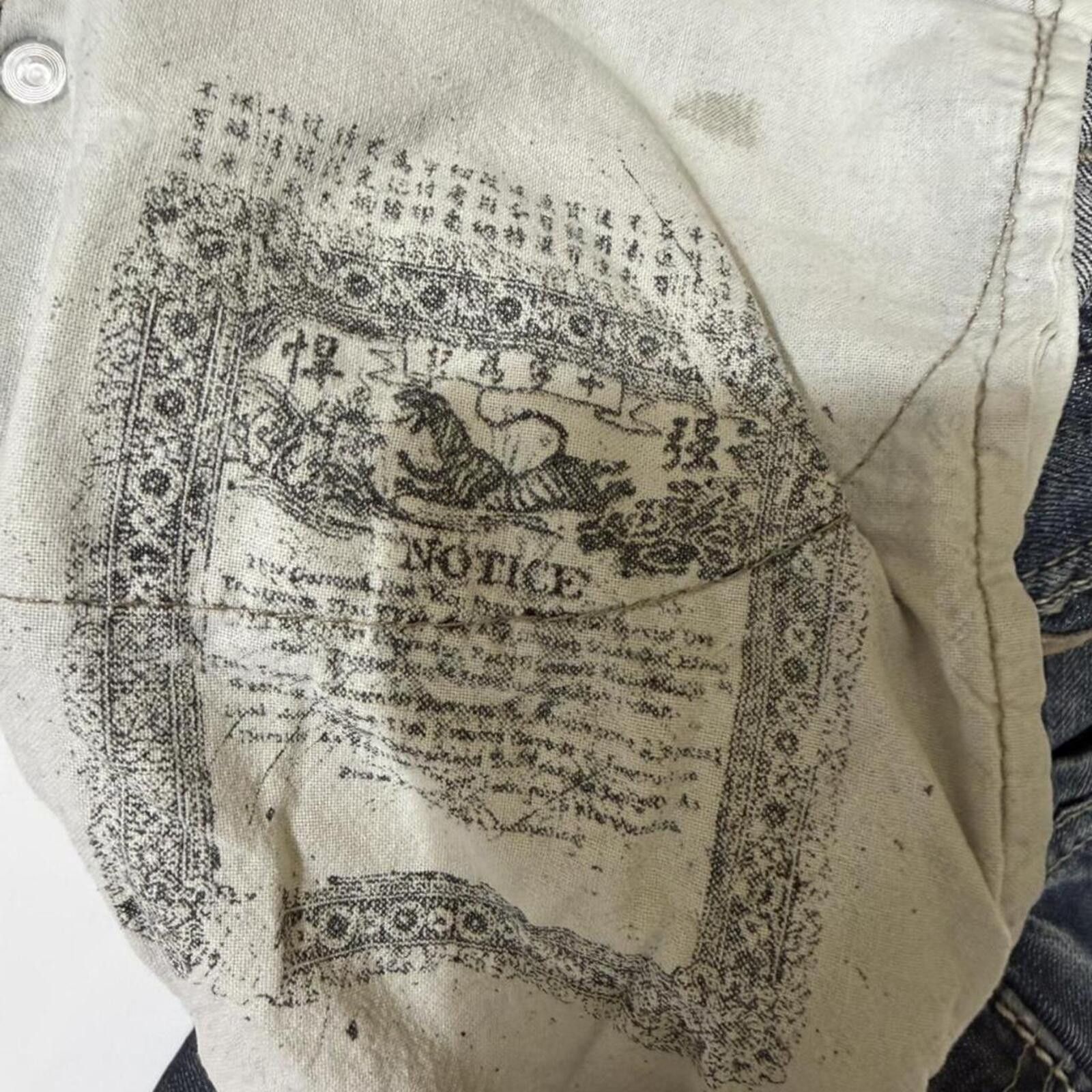 True Religion Y2K Tough jeansmith➕ unique design denim jeans Size US 32 / EU 48 - 8 Thumbnail