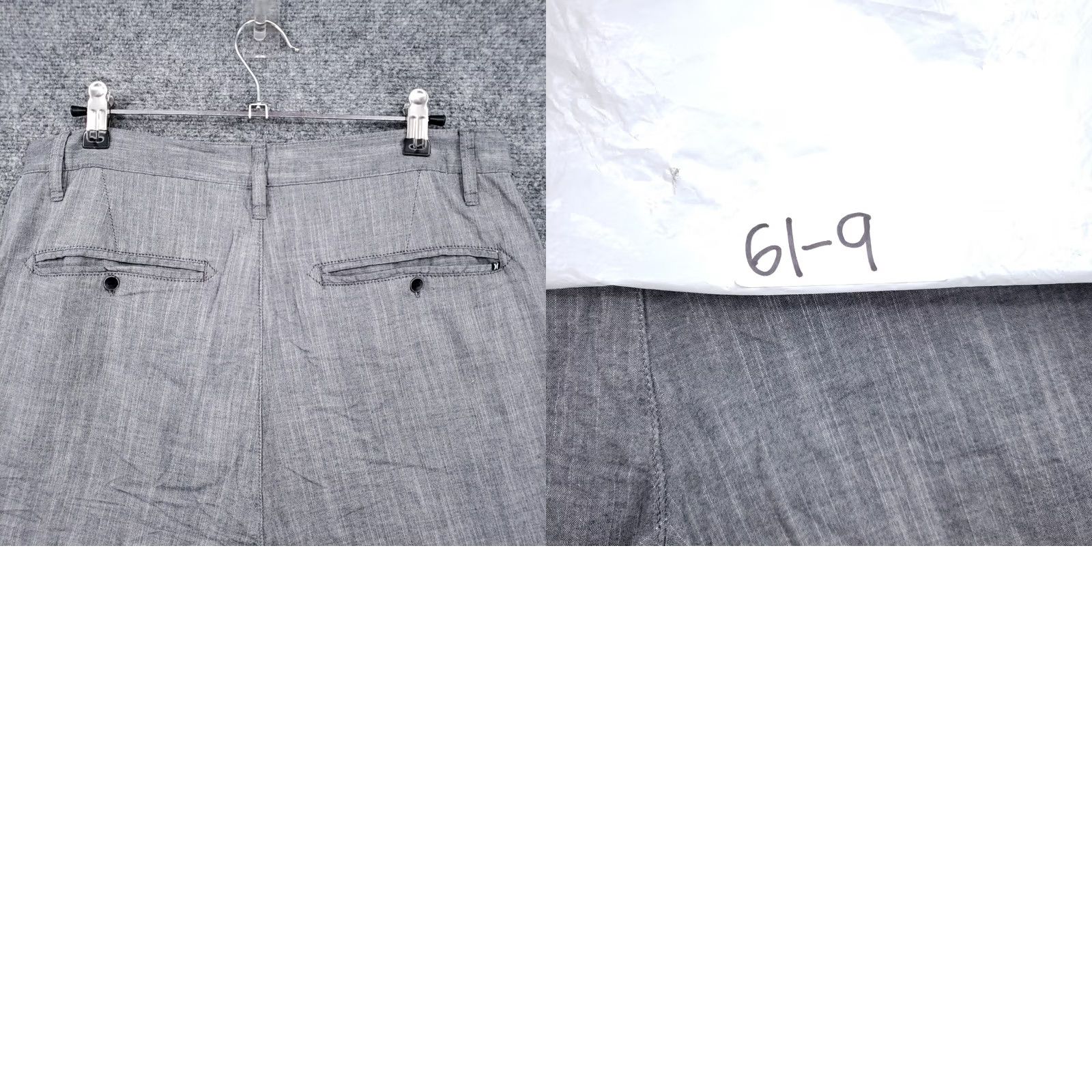 Hurley Hurley Shorts Mens 30 Gray Flat Front Zip Fly Mid Rise Surf Beach Walk Size US 30 / EU 46 - 9 Thumbnail
