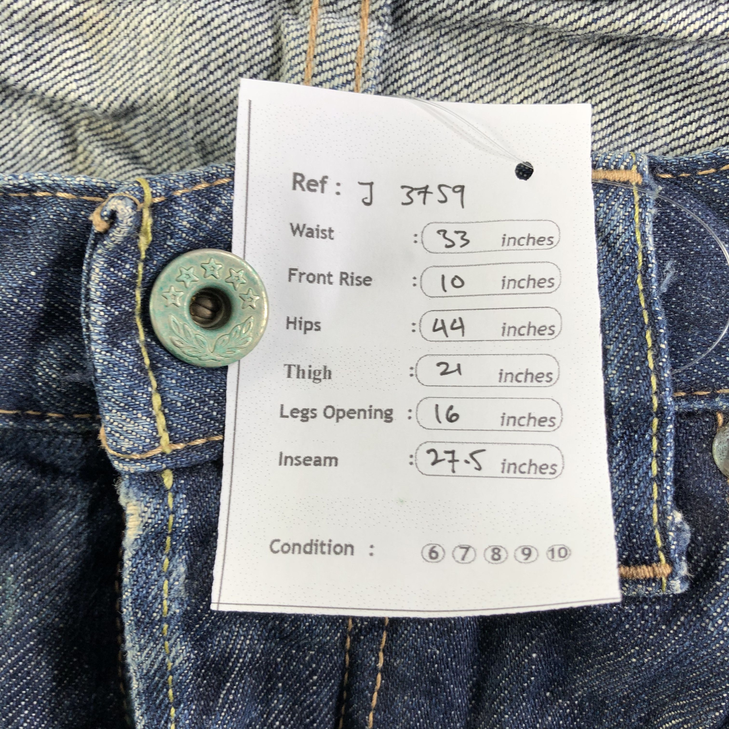 United Arrows Vintage United Arrow Jeans-J3759 Size US 33 - 14 Thumbnail
