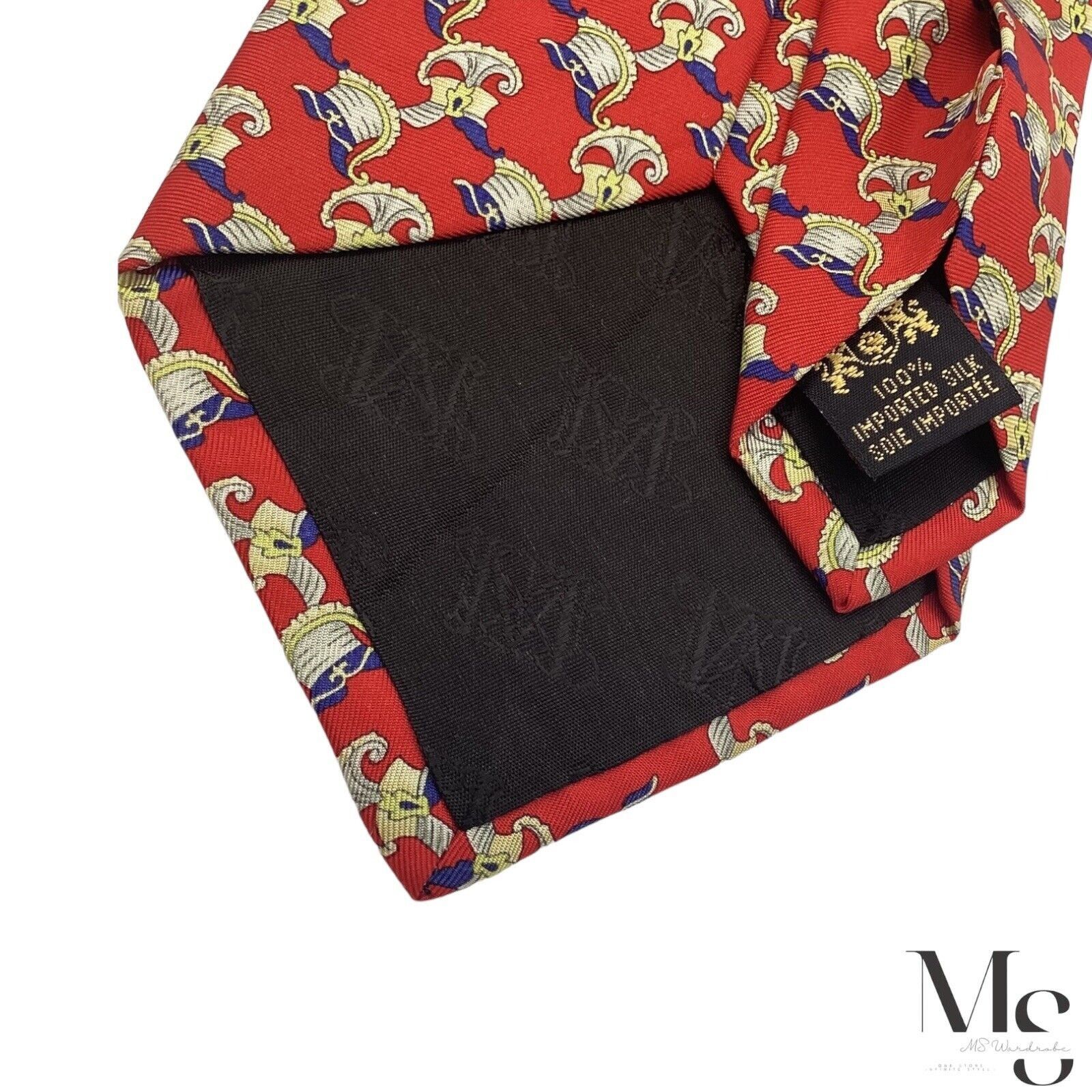 Other THE METROPOLITAN MUSEUM OF ART Red Royal Knight Helmet Silk Size ONE SIZE - 7 Thumbnail