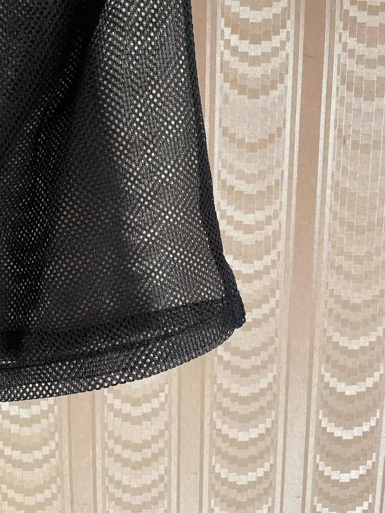 Y's Y's 90s black mesh short sleeves Size ONE SIZE - 3 Thumbnail