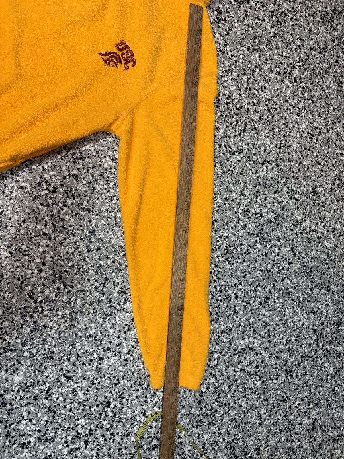 Columbia Vintage Red Oak USC College Fleece 1/4 Zip Jacket Sz. S 0548 Size US S / EU 44-46 / 1 - 5 Thumbnail