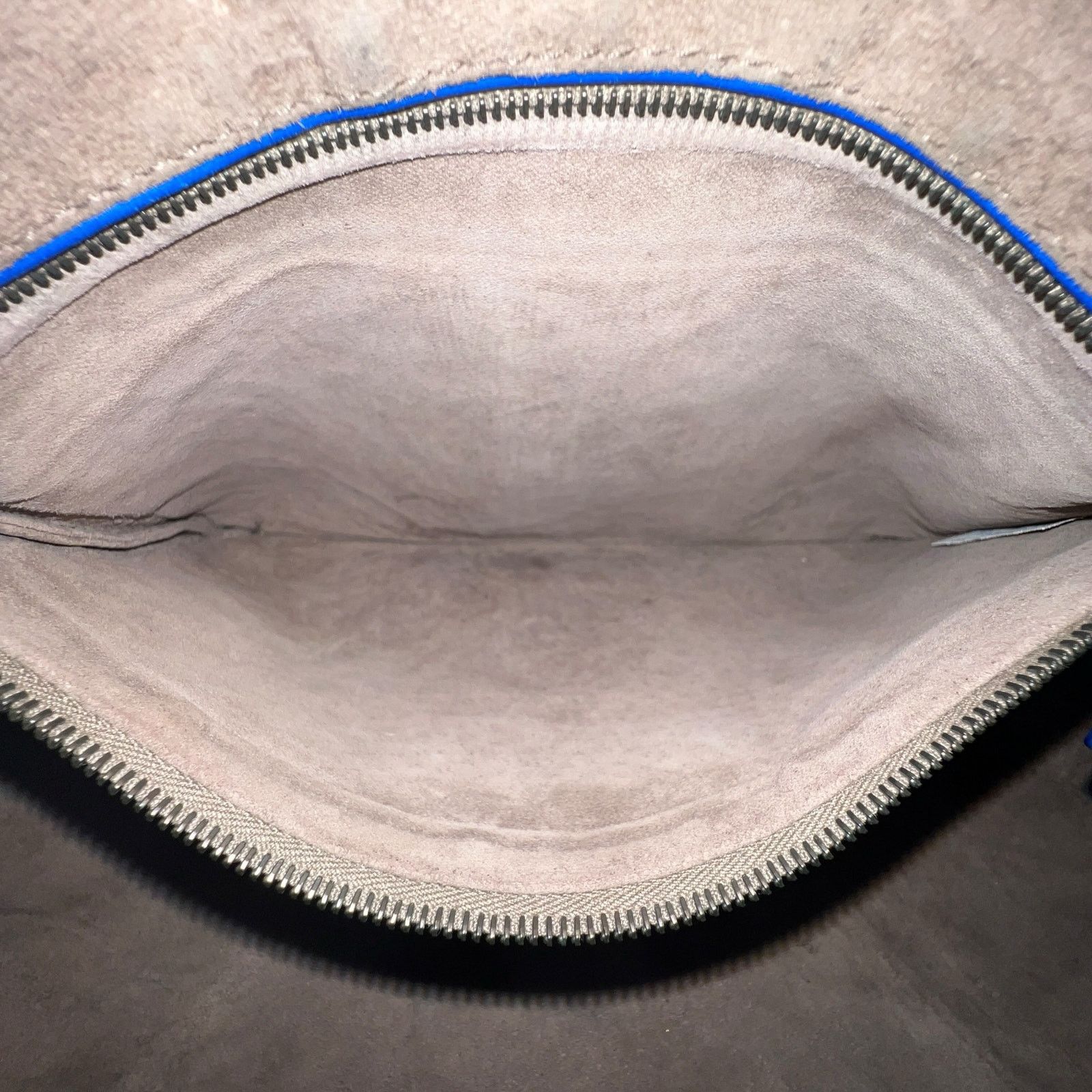 Bottega Veneta Bottega Veneta Blue Intrecciato Leather Hobo Bag Size ONE SIZE - 9 Thumbnail