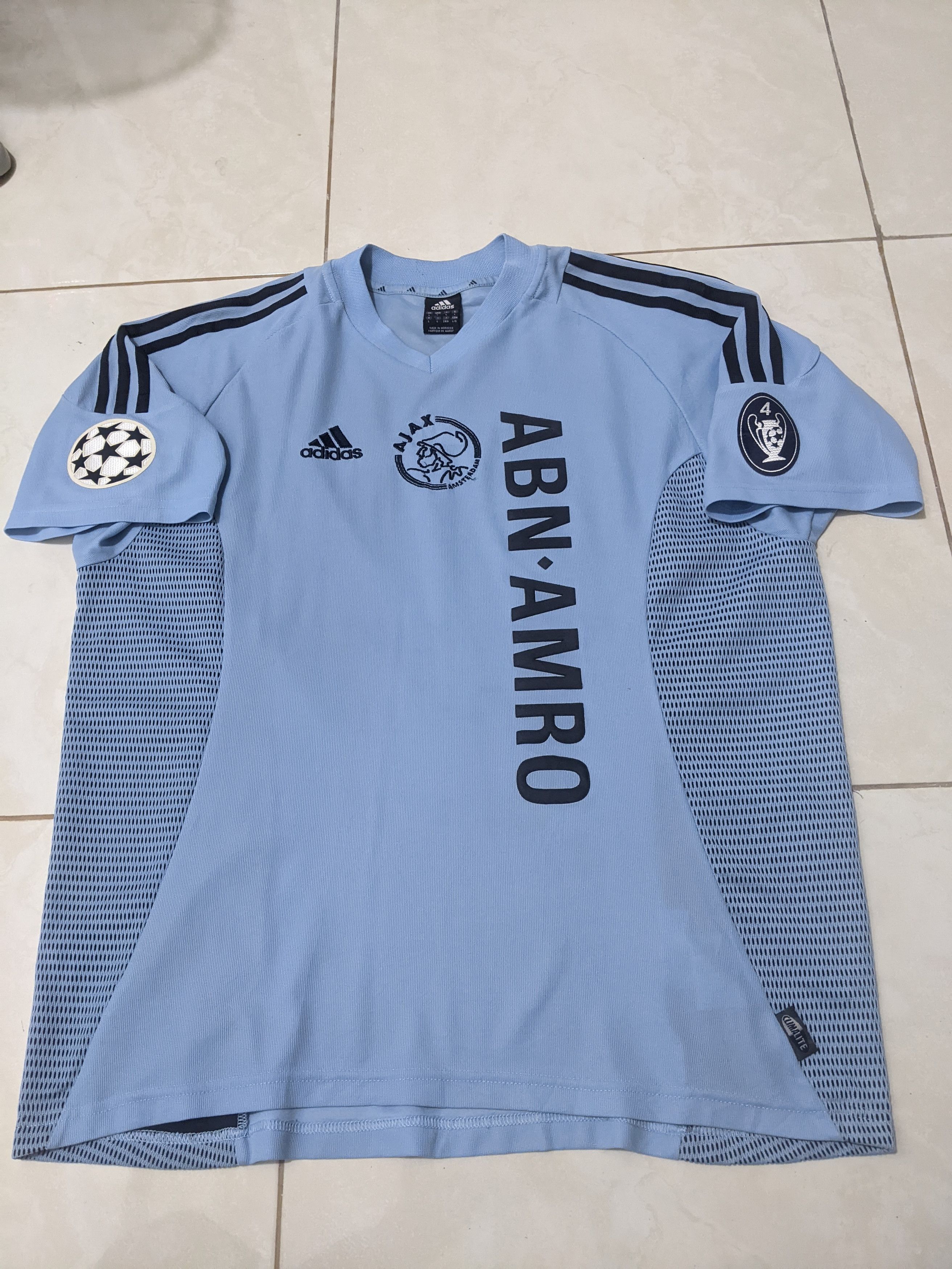 Adidas Ajax Amsterdam 2002 away Ibrahimovic Jersey football shirt Size US L / EU 52-54 / 3 - 1 Thumbnail