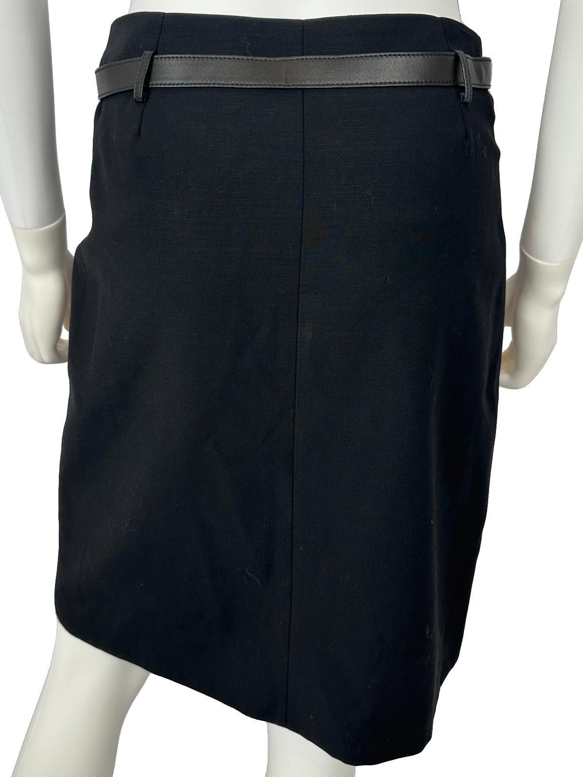 Gucci Gucci F/W 2000 Tom Ford Leather Pocket Skirt Size 32" / US 10 / IT 46 - 2 Thumbnail