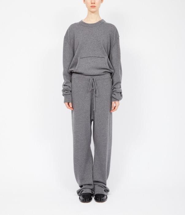 Maison Margiela o1bcso1str0526 Wool & Cashmere Trouser in Grey Size 28" / US 6 / IT 42 - 8 Thumbnail