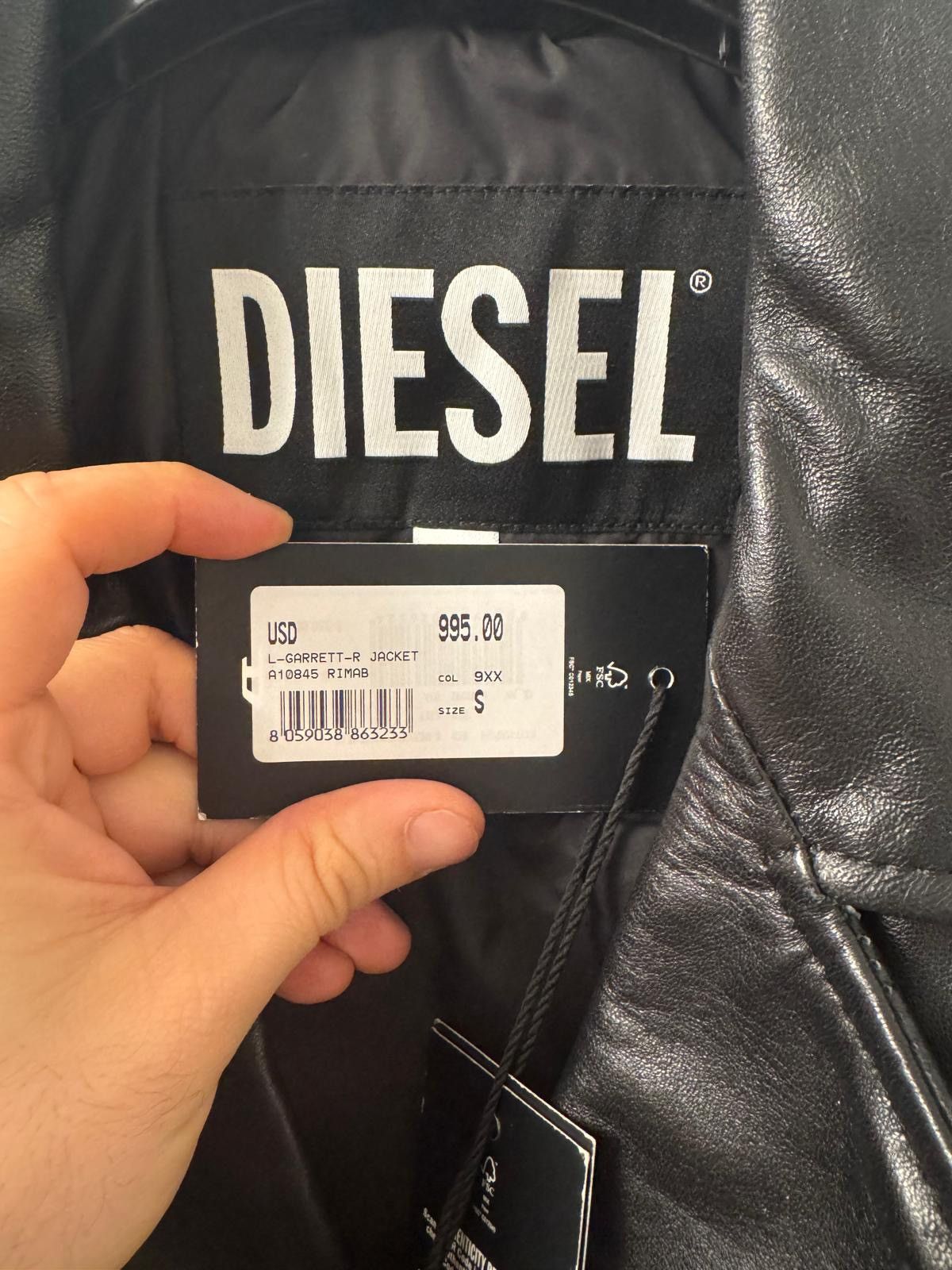 Diesel Diesel L-GARRETT-R JACKET Size US S / EU 44-46 / 1 - 5 Thumbnail