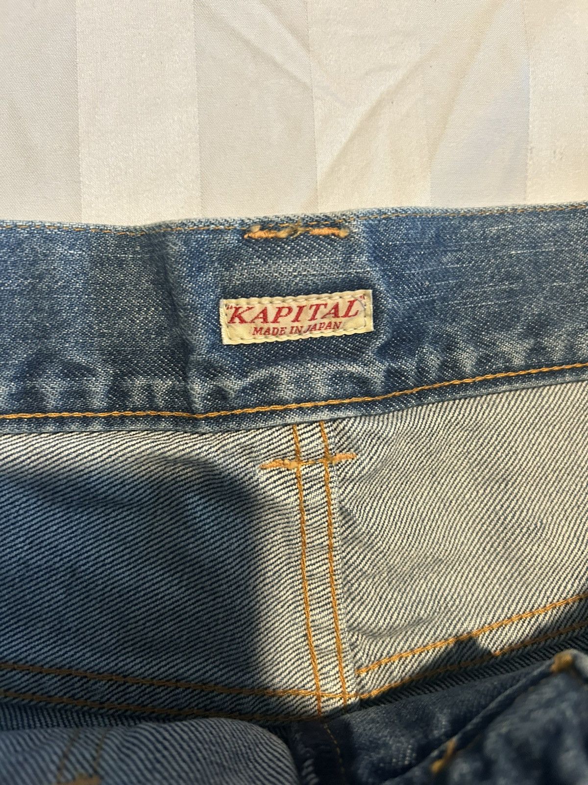 Japanese Brand × Kapital Kapital BUSH Flare Pants (CACTUS Embroidery) - Pro Size US 32 / EU 48 - 8 Thumbnail