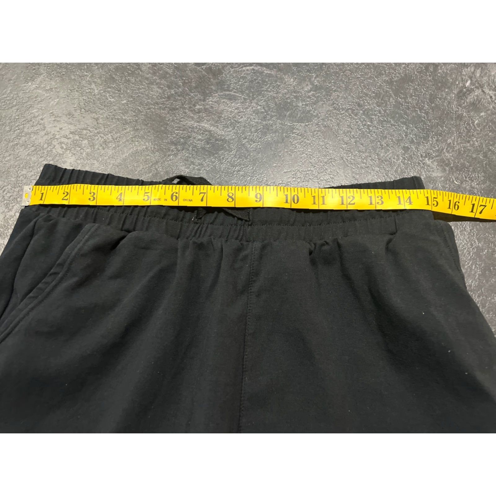Vintage Baleaf Shorts Men’s Black Elastic Waist Drawstring Pockets Size Large L Size US 33 - 5 Thumbnail