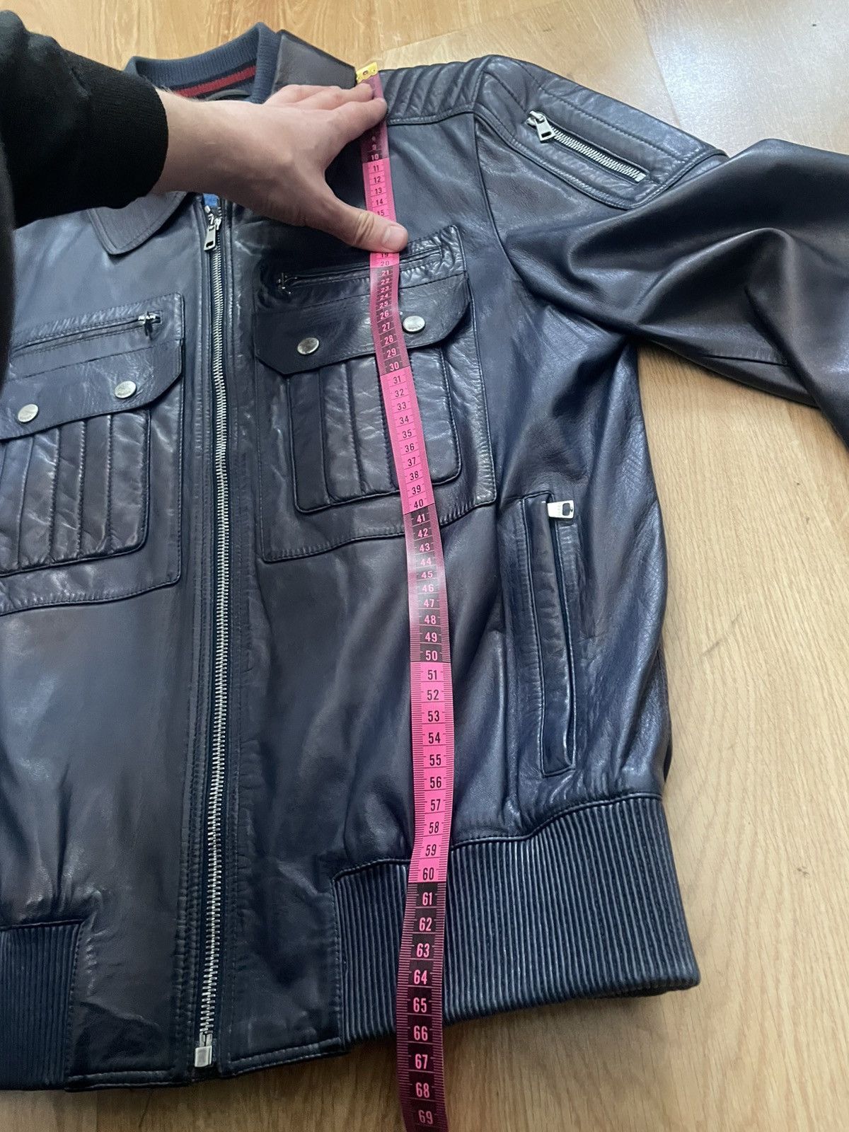 Gucci Gucci leather jacket Size US L / EU 52-54 / 3 - 7 Thumbnail