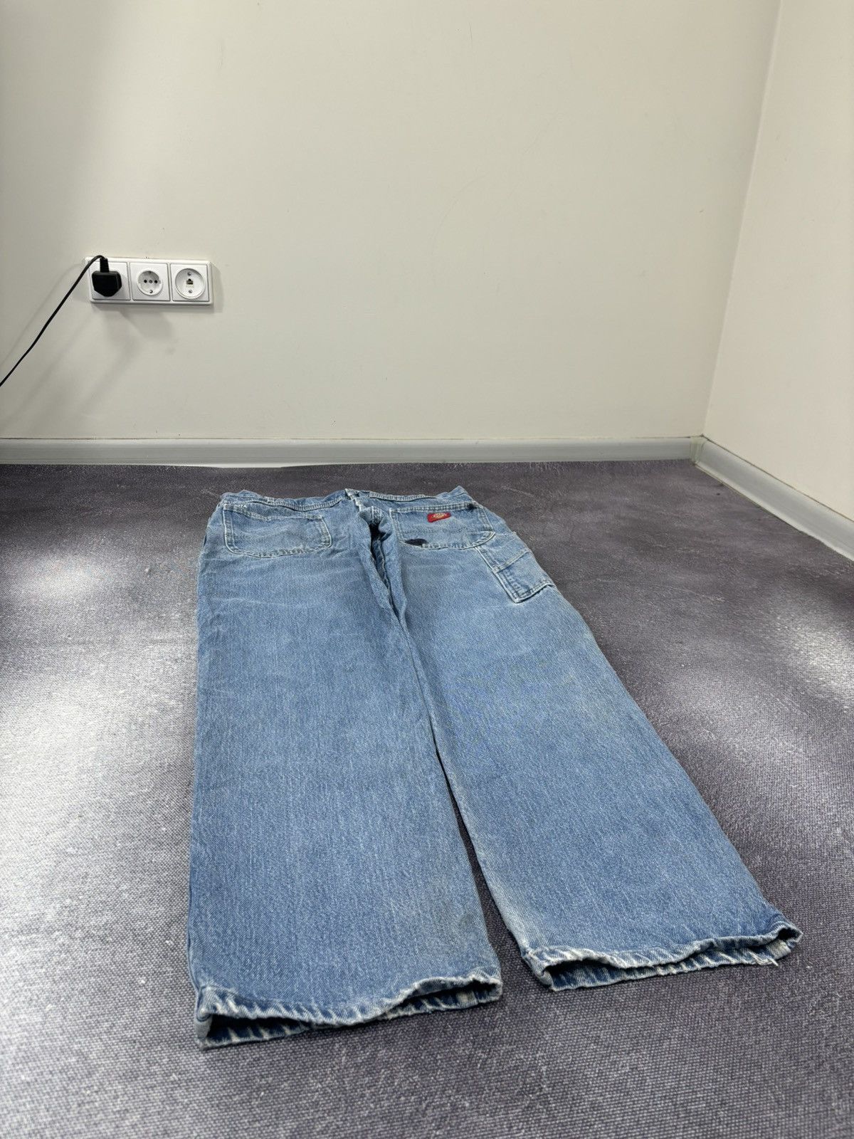Dickies Vintage Dickies Toyota Embroidery Workwear Denim Baggy Jeans Size US 38 / EU 54 - 4 Thumbnail