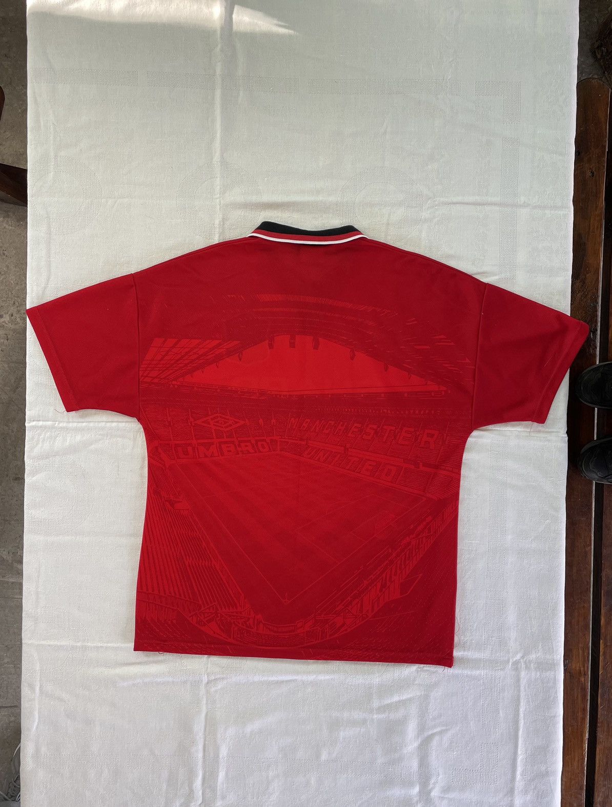 Umbro Vintage Manchester United 1994-1995-1996 Umbro Home Football Size US L / EU 52-54 / 3 - 3 Thumbnail