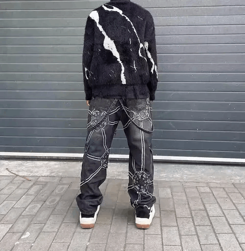 Japanese Brand × Jean Vintage gear patch design high street jeans Size US 30 / EU 46 - 2 Thumbnail