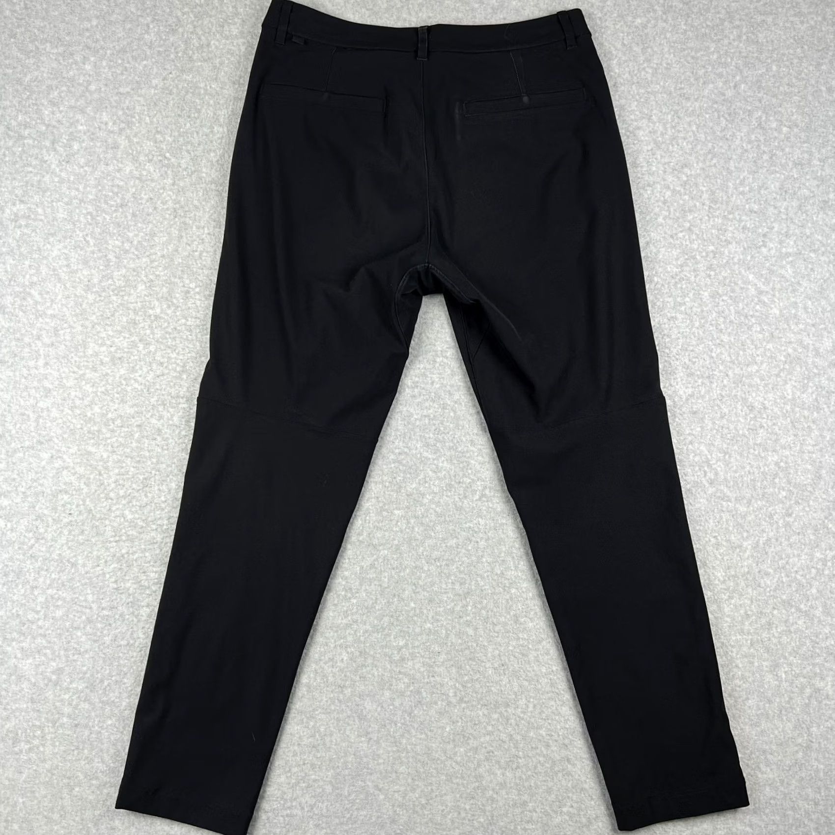 Lululemon Lululemon ABC Slim Fit Commission Warpstreme Pants Black Stretch 32x29 Mens Size US 32 / EU 48 - 2 Thumbnail