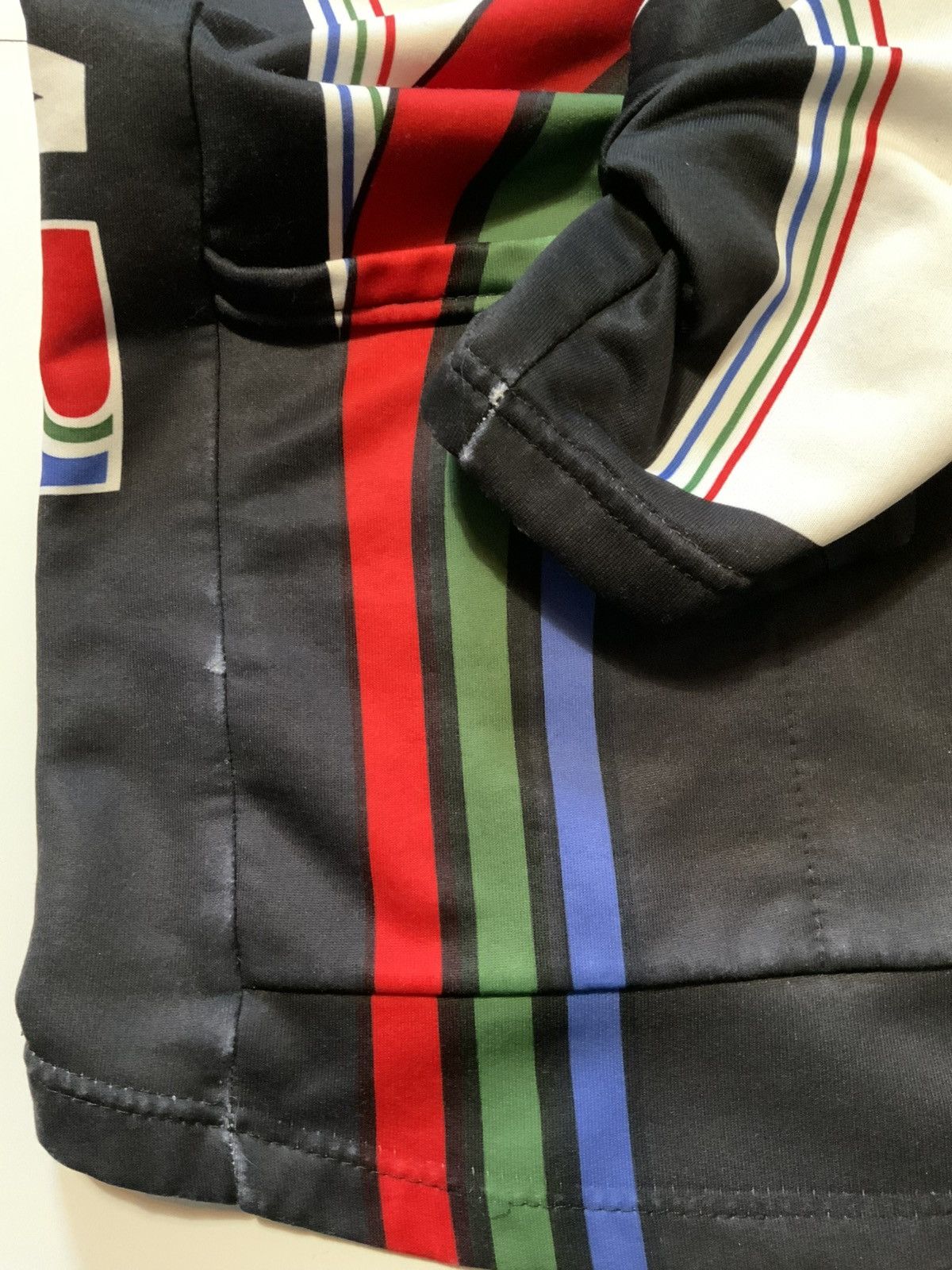 Vintage Vintage 80s 90s Ultima PDM Cycling Team Italy 1/4 Zip Jersey Size US L / EU 52-54 / 3 - 12 Thumbnail