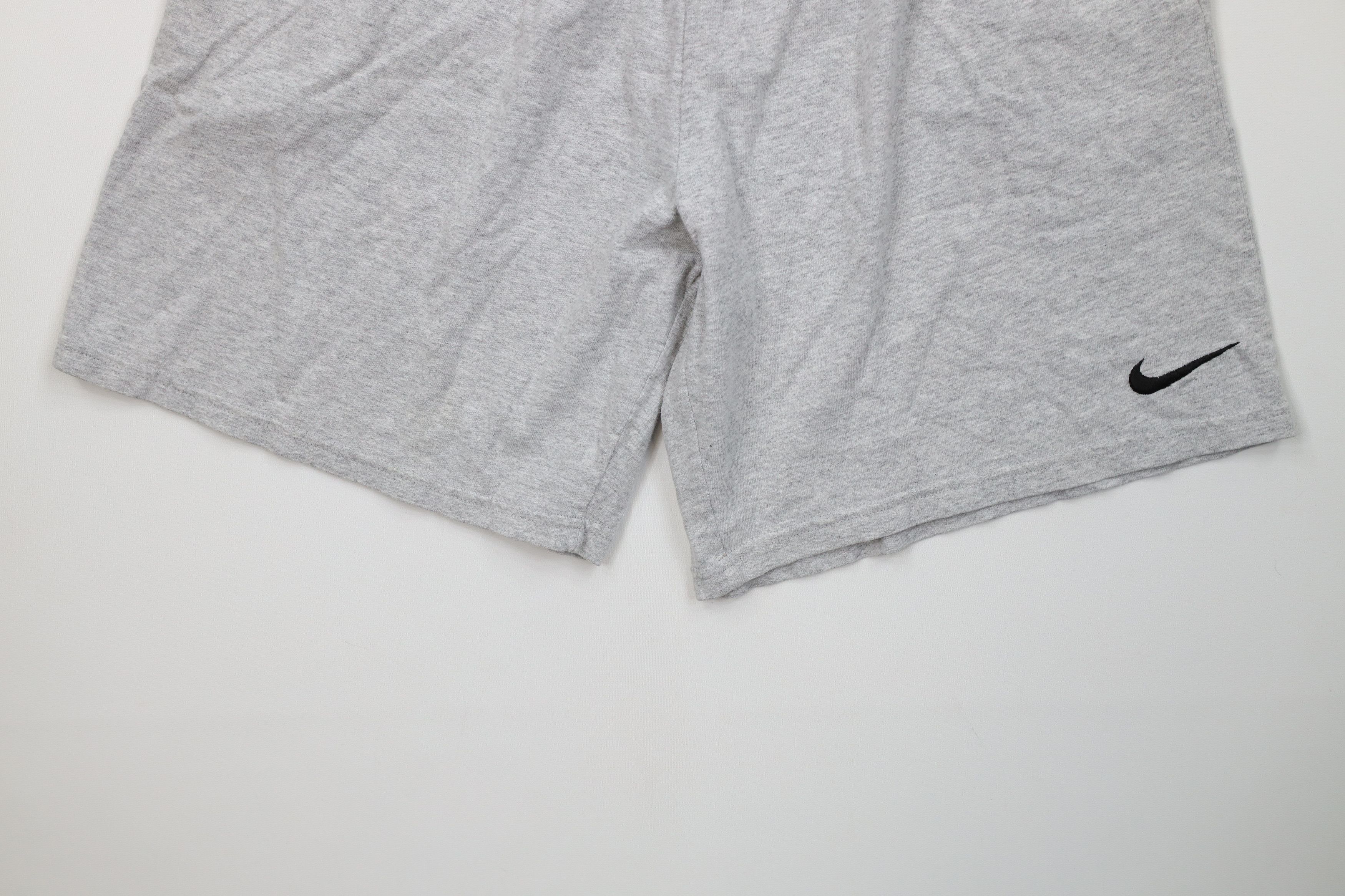 Nike Vintage 90s Nike Scott Mini Swoosh Above Knee Shorts Gray Size US 34 / EU 50 - 4 Thumbnail