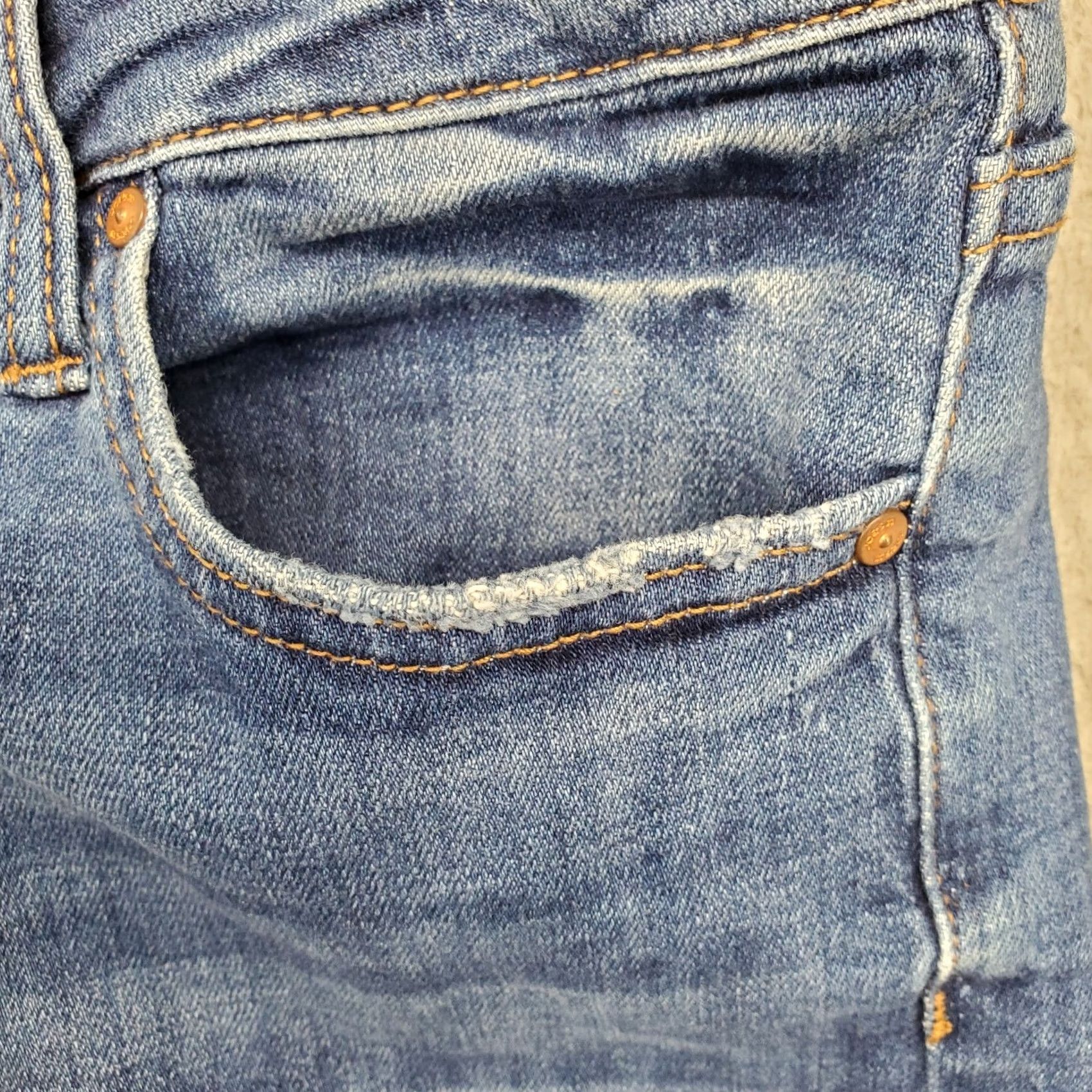 Vintage Joe's Woman Shorts 29 Blue Denim Stretch 5-Pocket Design Outdoor Casual Summer Size 29" - 8 Thumbnail