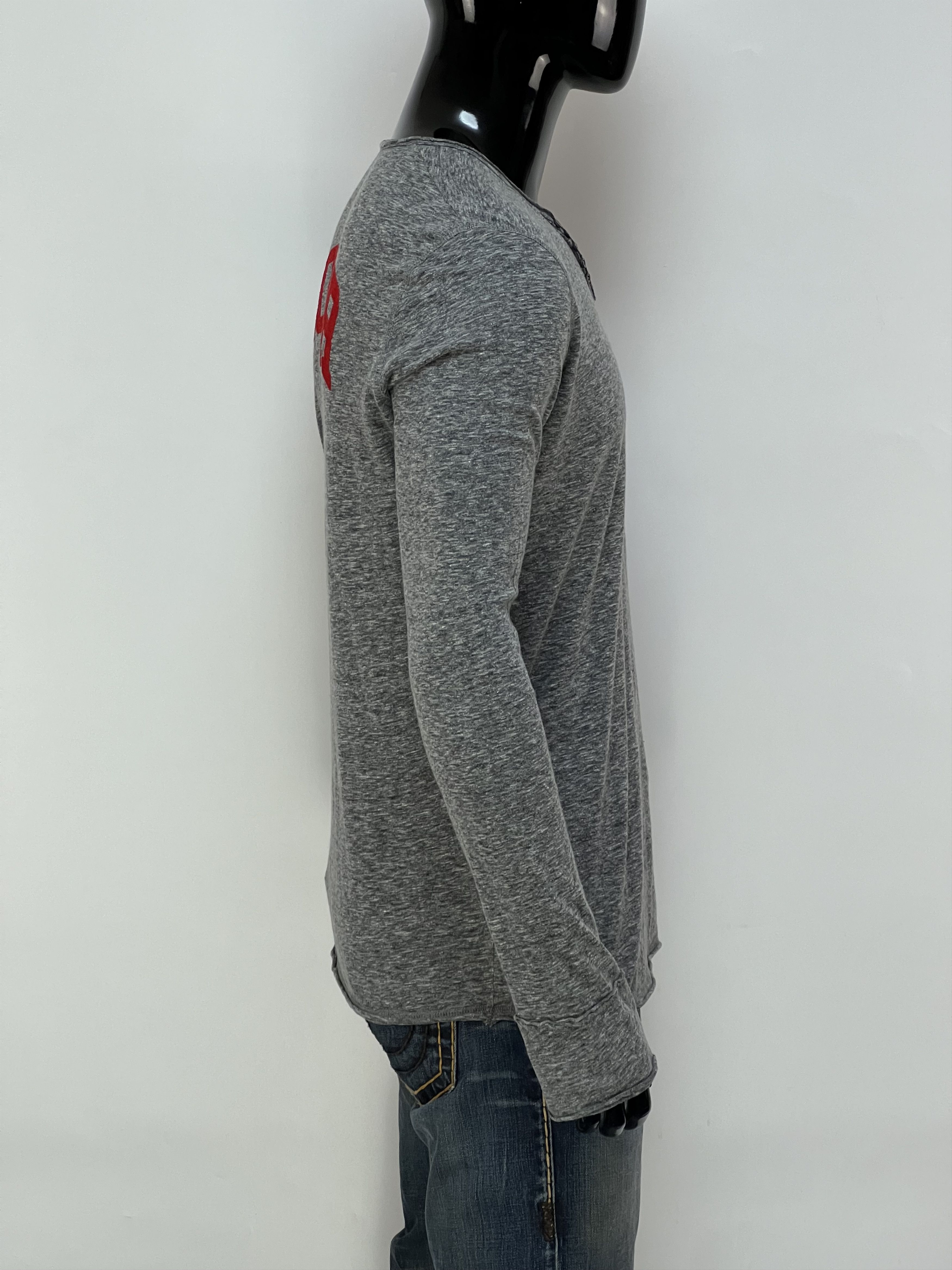 Zadig & Voltaire Zadig Voltaire Men s Gray Sweater Size L Big Logo Size US L / EU 52-54 / 3 - 3 Thumbnail