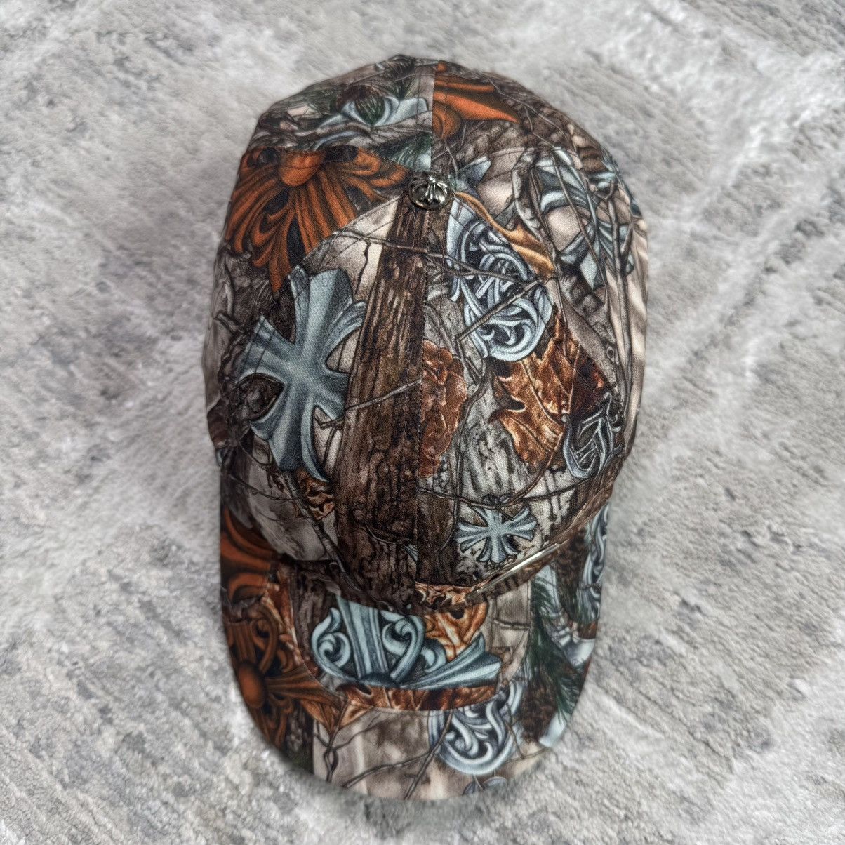 Chrome Hearts Nike Nocta drake CLB camo baseball hat Size ONE SIZE - 4 Thumbnail
