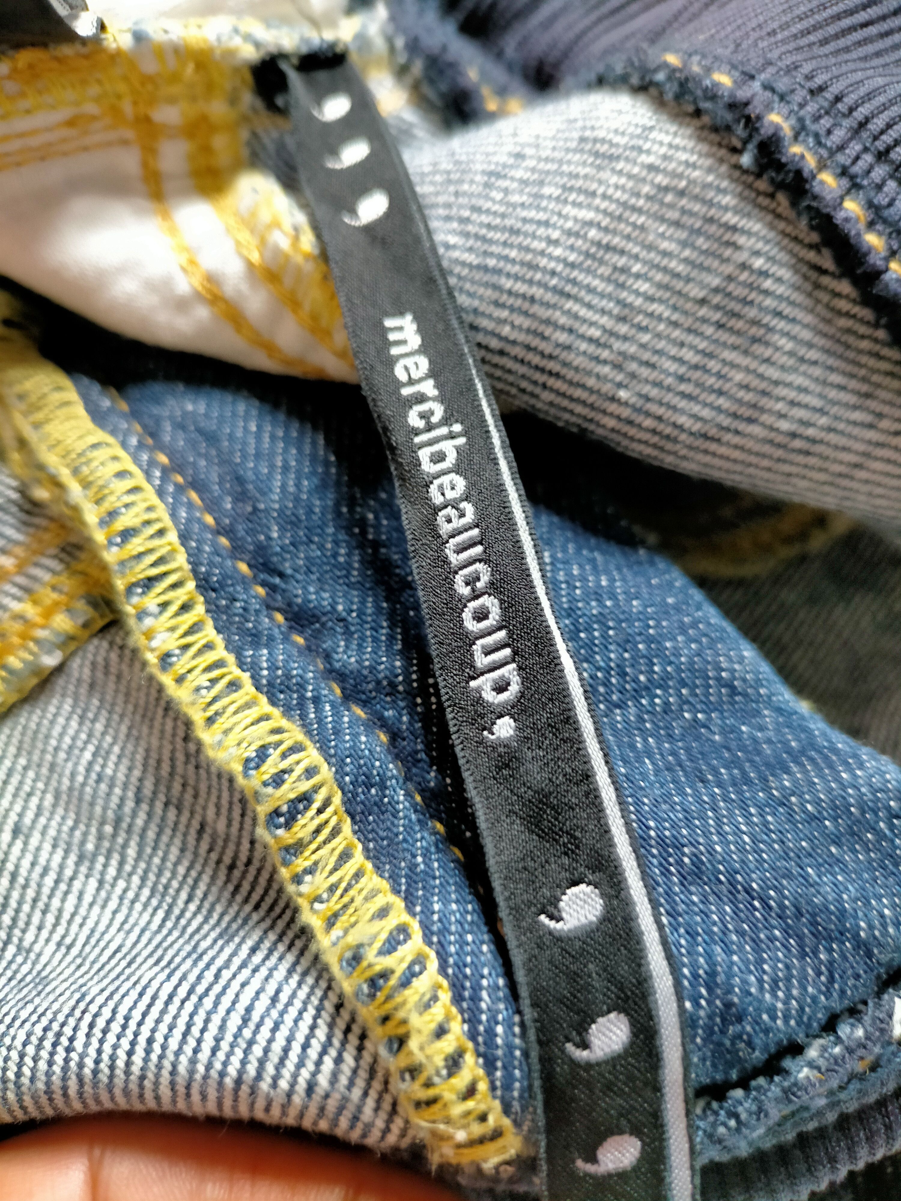 Issey Miyake × Lee × mercibeaucoup Lee x Mercibeaucop Issey Miyake Drop Cropth Denim Jeans Size US 32 / EU 48 - 25 Thumbnail