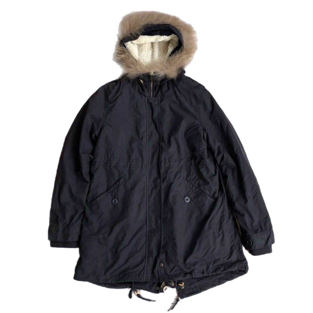 Japanese Brand Lowrys Farm Parka Fur Jacket Size US M / EU 48-50 / 2 - 1 Thumbnail