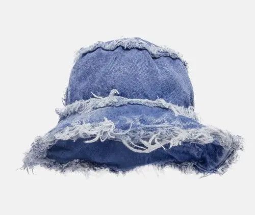 Other Avant garde washed reversible distressed raw bucket hat Size ONE SIZE - 3 Thumbnail