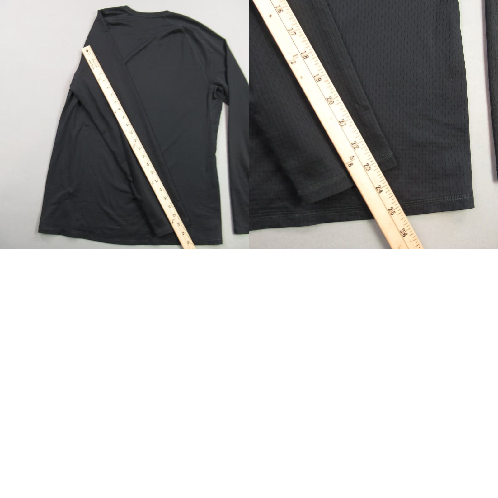 Vintage REI Shirt Mens M Long Sleeve Crew Neck Black Stretch Lightweight Workout Shirt Size US M / EU 48-50 / 2 - 8 Thumbnail