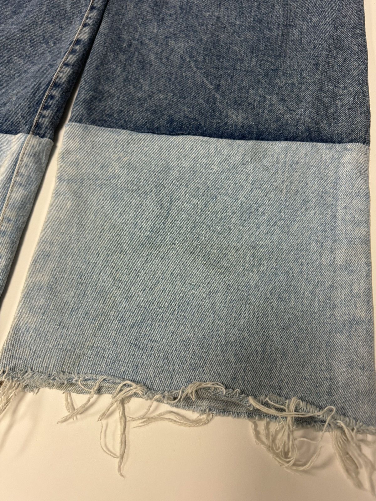 Simon Miller Simon Miller Wide Leg Split Wash Denim Size US 30 / EU 46 - 15 Thumbnail