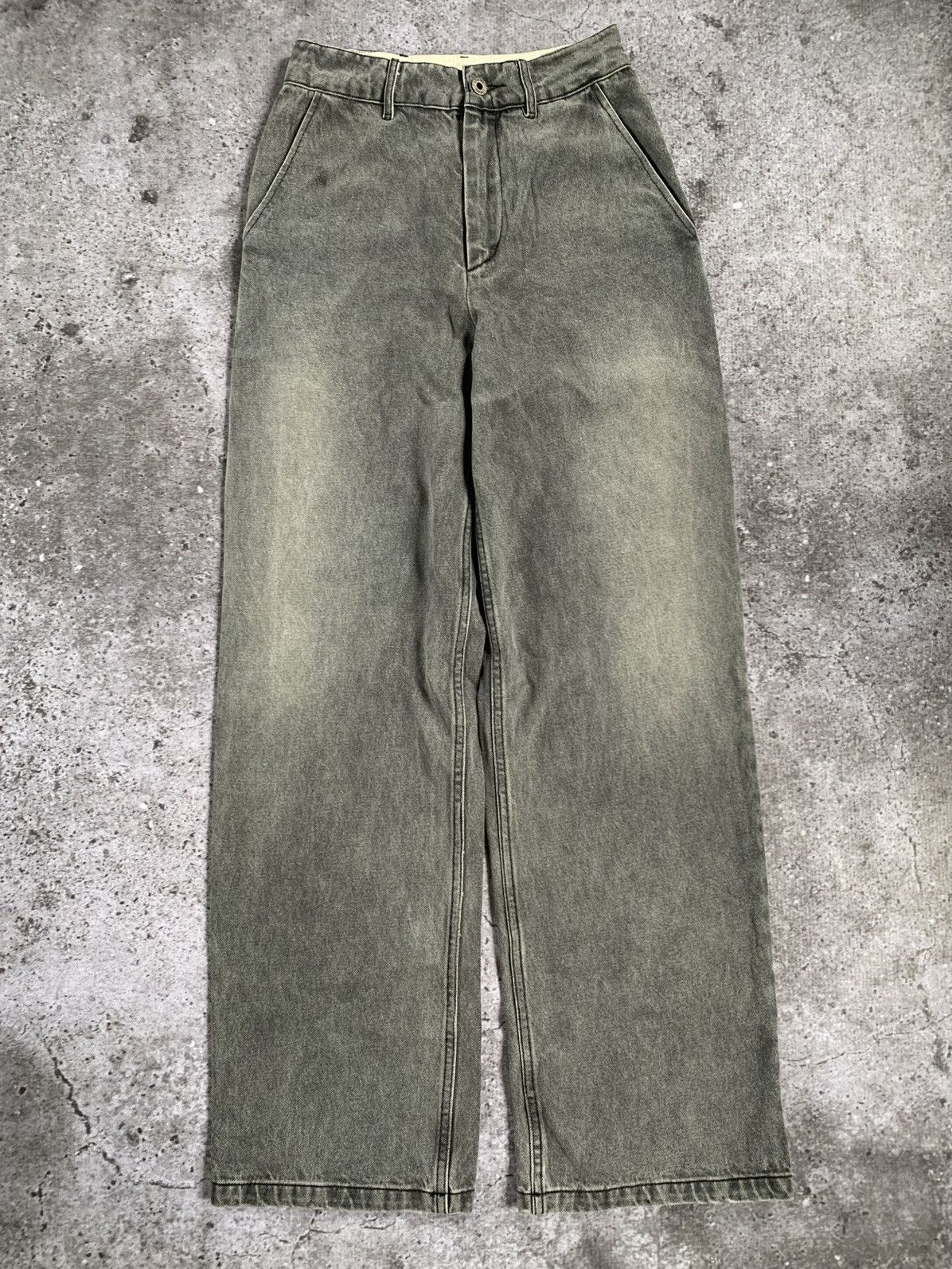 Loewe LOEWE black smooth baggy jeans Size 27" / US 4 / IT 40 - 3 Thumbnail