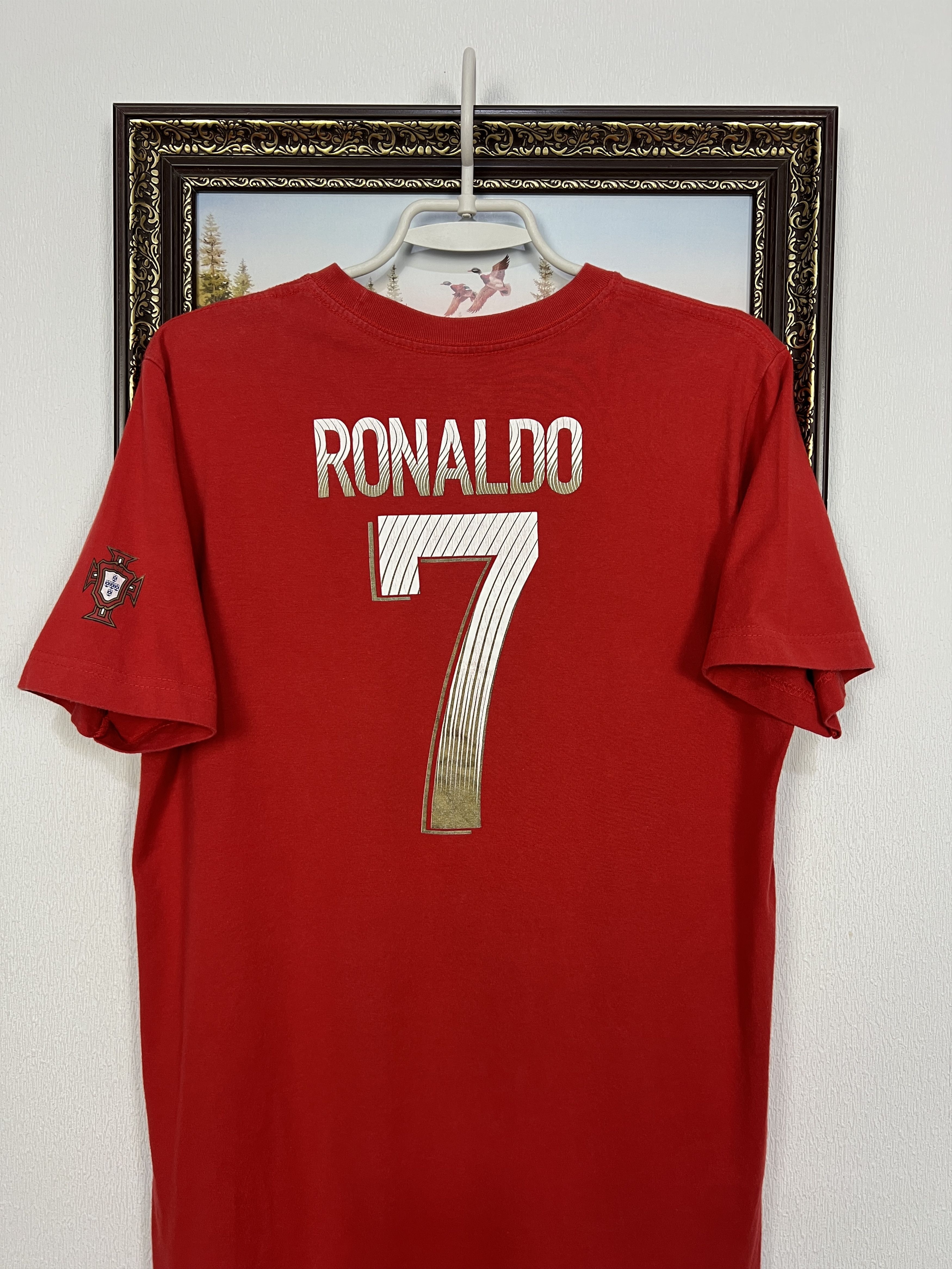 Nike Vintage Nike Portugal Football Train Shirt #7 Ronaldo Soccer Size US M / EU 48-50 / 2 - 9 Thumbnail