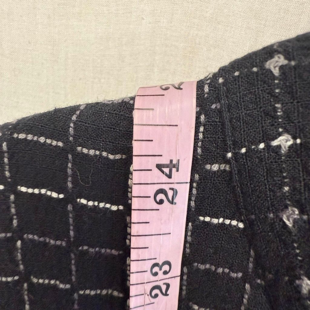 Habitat Women's Habitat Black & White Pattern Button Down Shirt M Size M / US 6-8 / IT 42-44 - 10 Thumbnail
