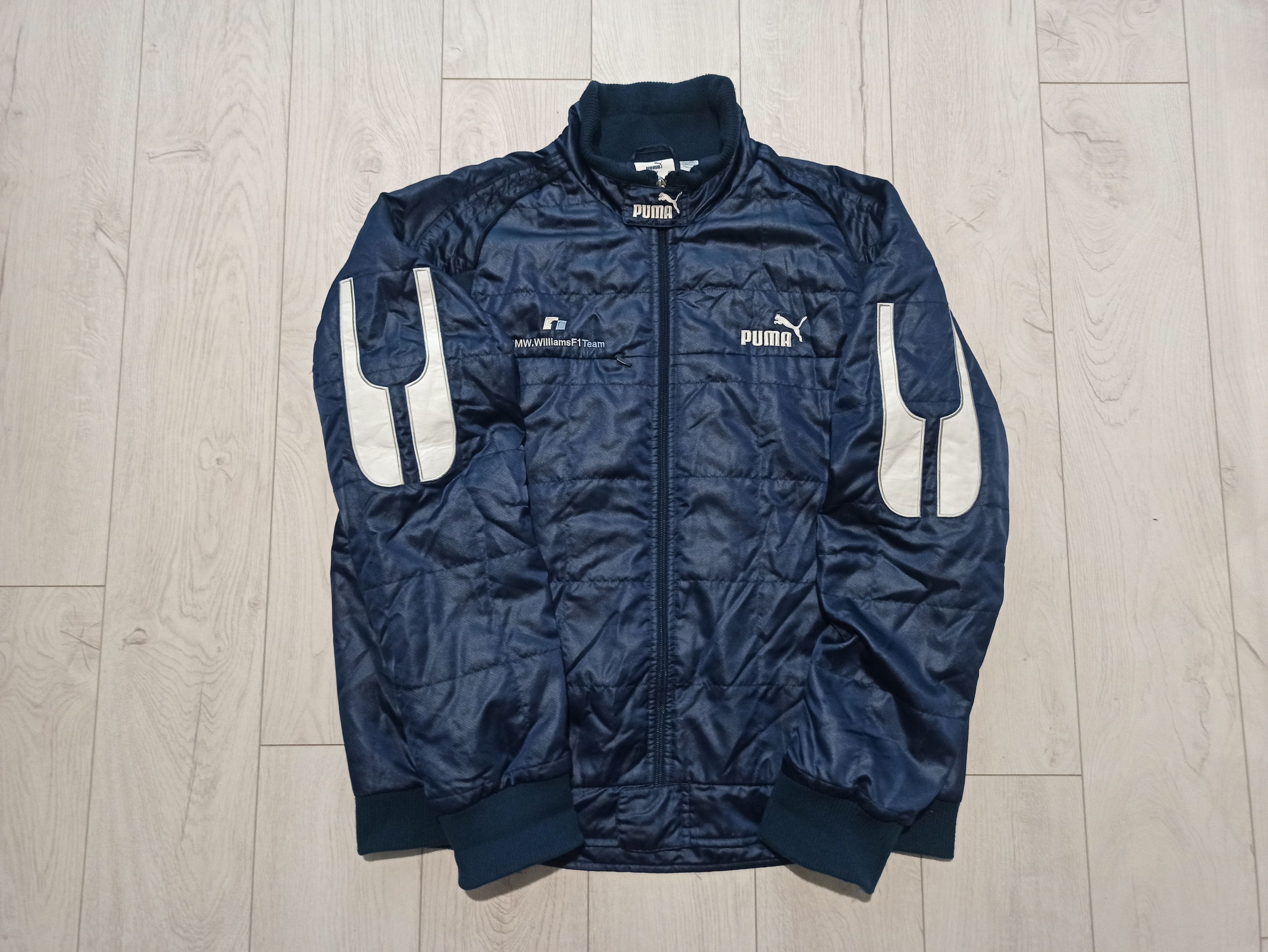 BMW × Puma × Vintage PUMA BMW WilliamsF1Team Vintage Jacket Size US XL / EU 56 / 4 - 6 Thumbnail
