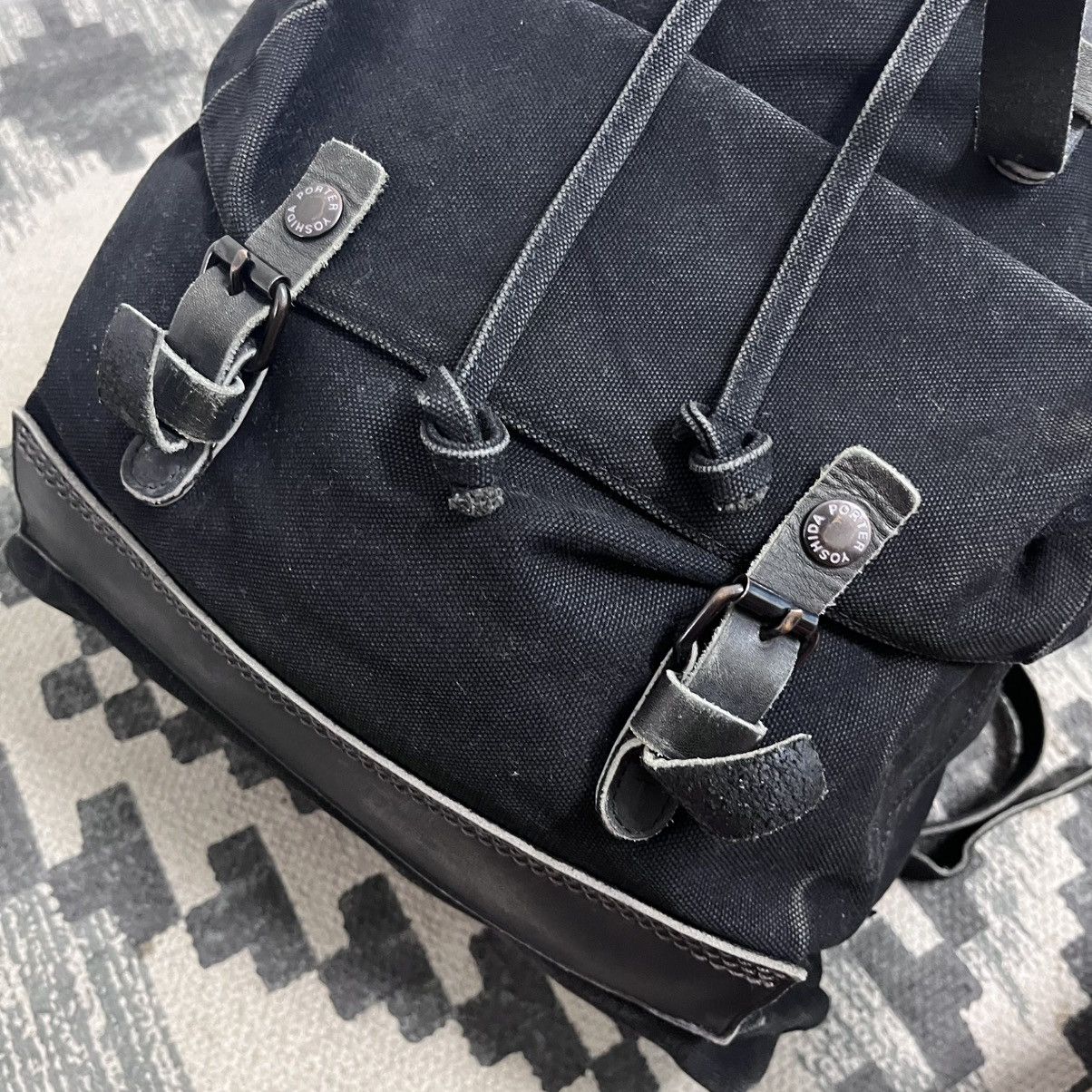 Porter Authentic Vintage Porter Japan Duck Canvas Backpack Size ONE SIZE - 5 Thumbnail