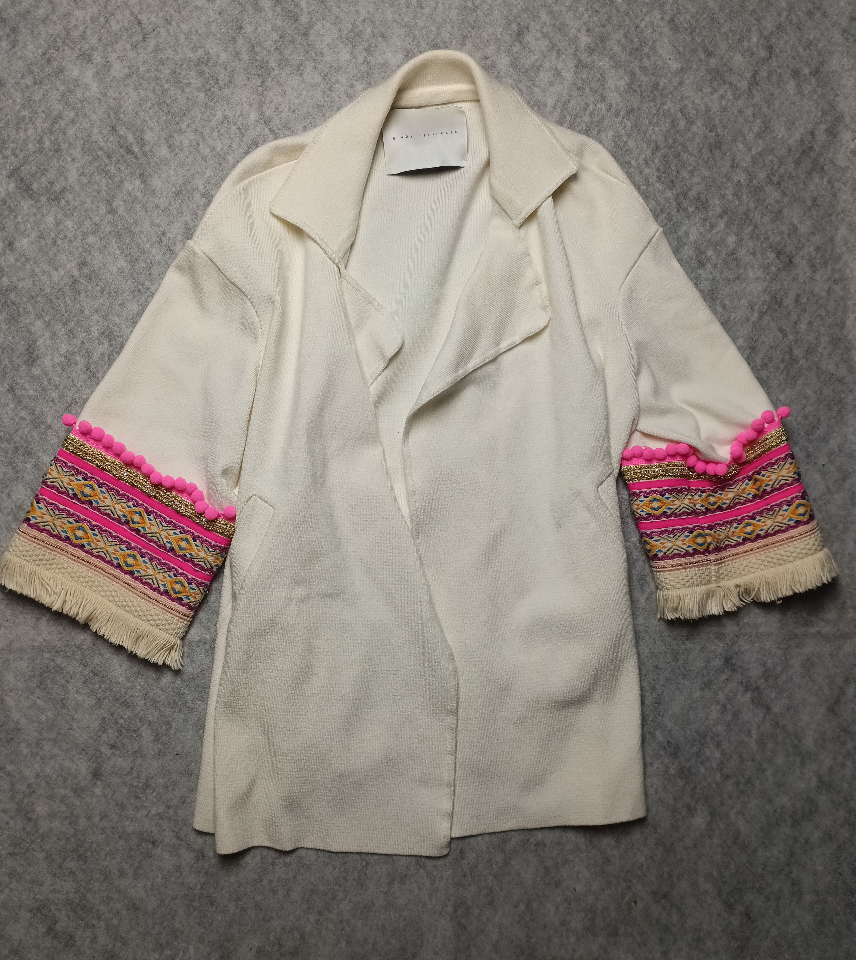 Other Giada Benincasa Boho Style Open Cardigan Size M Size M / US 6-8 / IT 42-44 - 5 Thumbnail