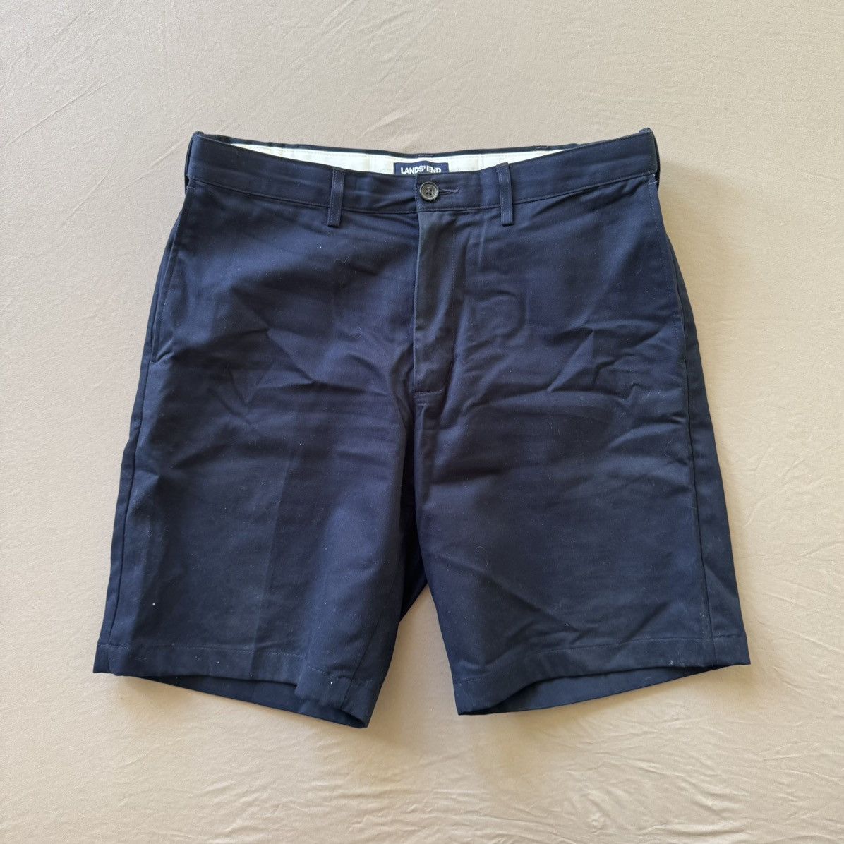 Lands' End Lands End Knockabout 9" Comfort Waist Chino Shorts Size US 32 / EU 48 - 1 Thumbnail