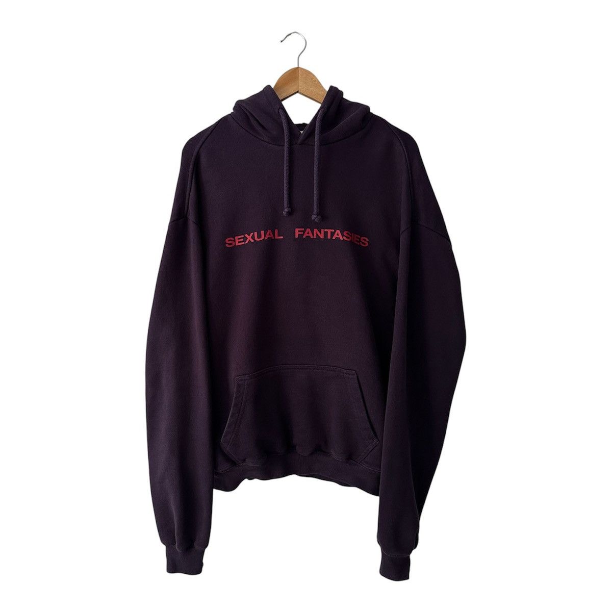 Vetements Vetements Sexual fantasies hoodie | Grailed