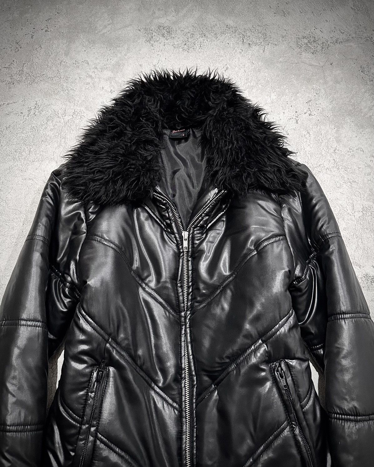 JACKROSE Jackrose Vkei Fur Neck Jacket Kmrii Isamukatayama Style Size US M / EU 48-50 / 2 - 2 Thumbnail