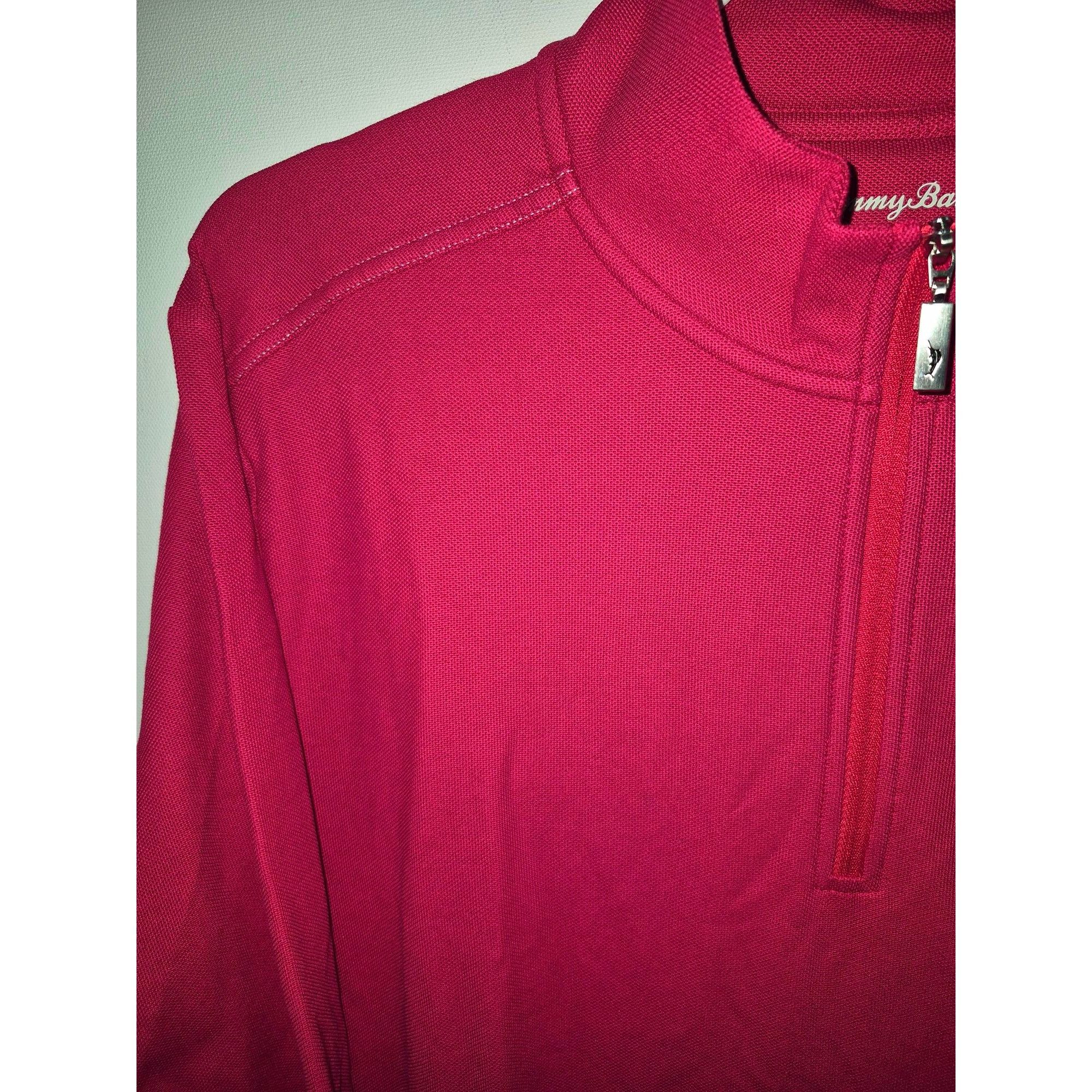 Tommy Bahama Tommy Bahama IslandZone Supima Cotton 1/4 Zip Pullover Shirt Size US L / EU 52-54 / 3 - 5 Thumbnail