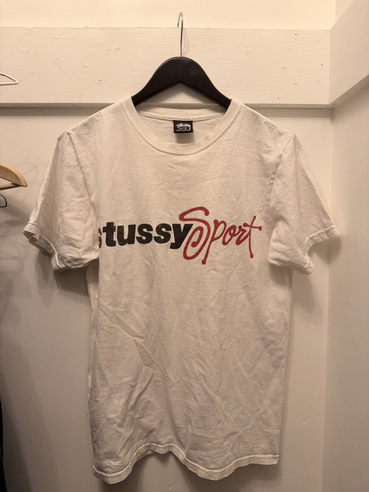 Stussy Stussy 24SS Stüssy Tee Sport Script White Size US S / EU 44-46 / 1 - 2 Thumbnail