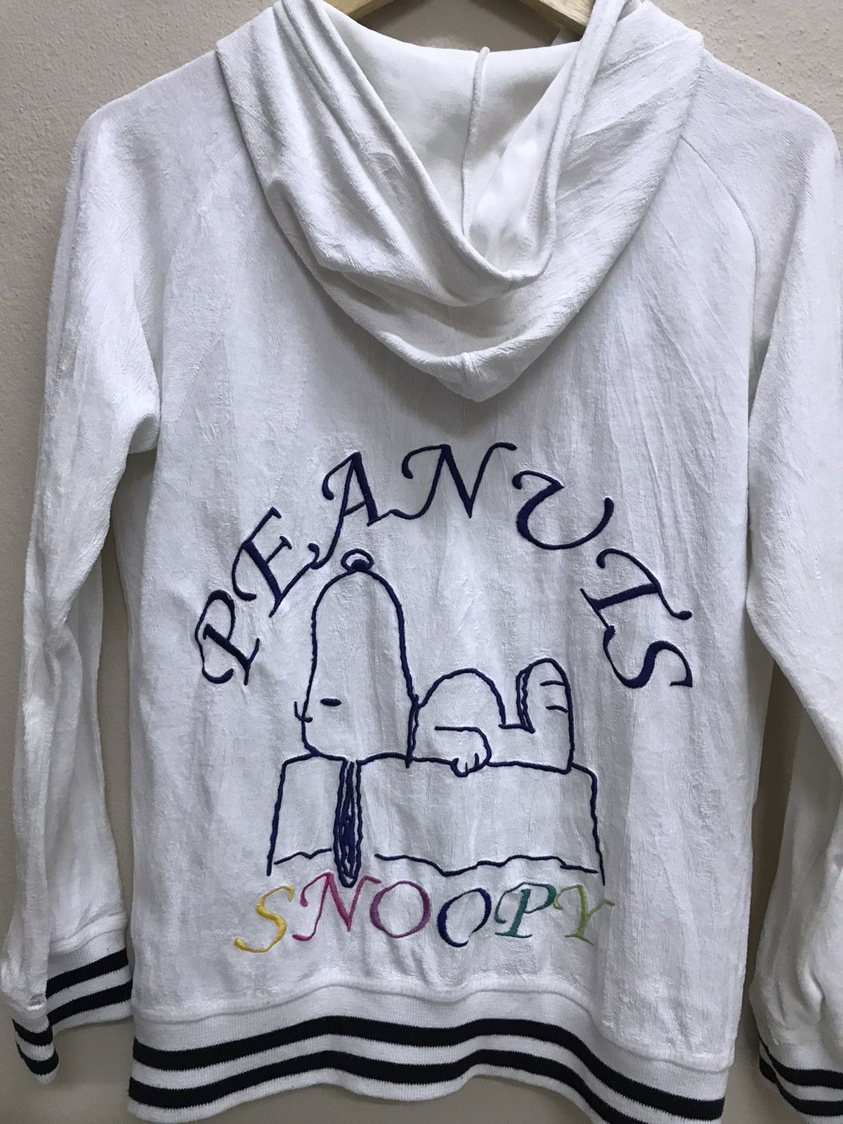 Cartoon Network Vintage 90s Peanuts Woodstock Fleece Sweater Hoodie Size US S / EU 44-46 / 1 - 7 Thumbnail