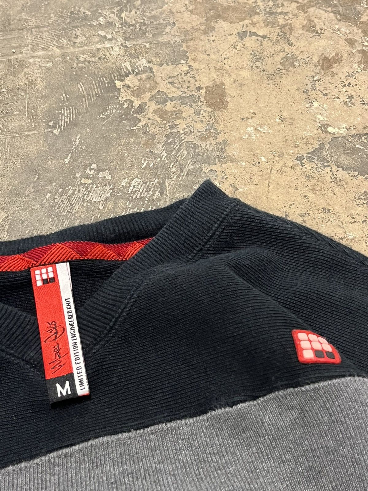 Ecko Unltd. × Vintage Ecko y2k streetwear heavy knit sweater/crewneck Size US M / EU 48-50 / 2 - 6 Thumbnail