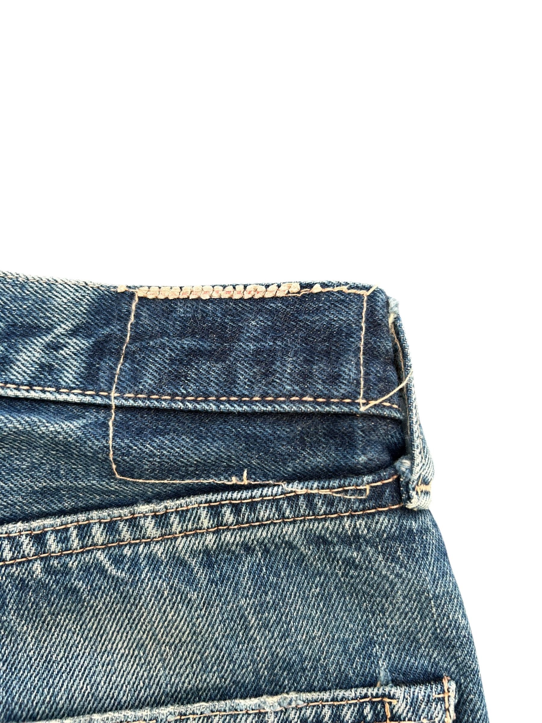 Kapital Vintage Levis Big E Selvedge Distressed Denim Jeans Size US 29 - 12 Thumbnail