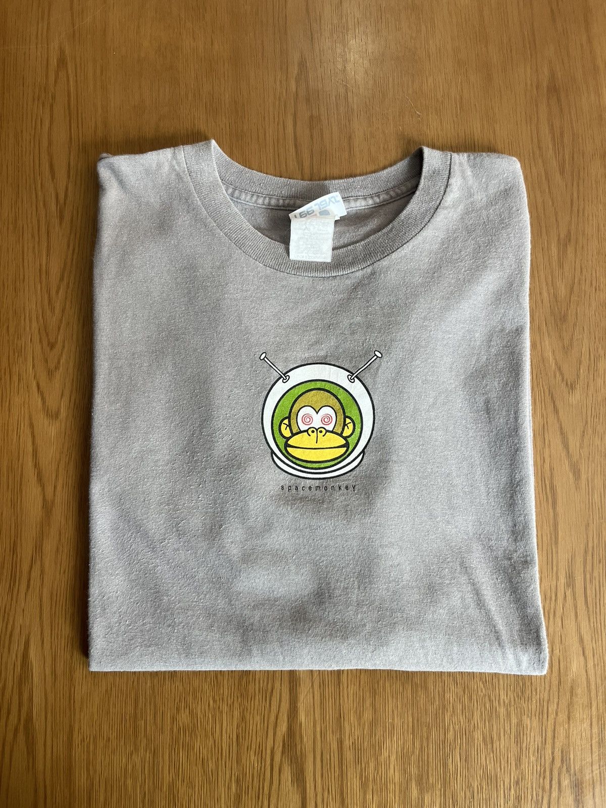 Vintage Vintage Space Monkey 90’s Skate Streetwears Tshirt Size US L / EU 52-54 / 3 - 1 Thumbnail
