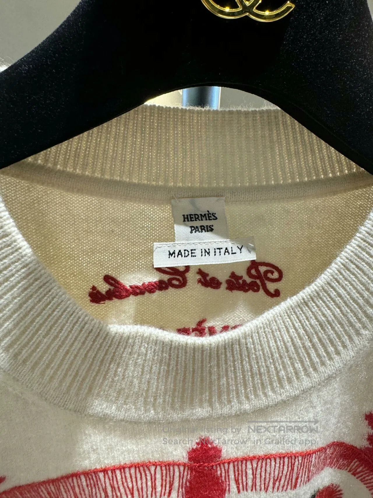 Hermes Hermes Limited Edition Cashmere Sweater. Size US M / EU 48-50 / 2 - 4 Thumbnail