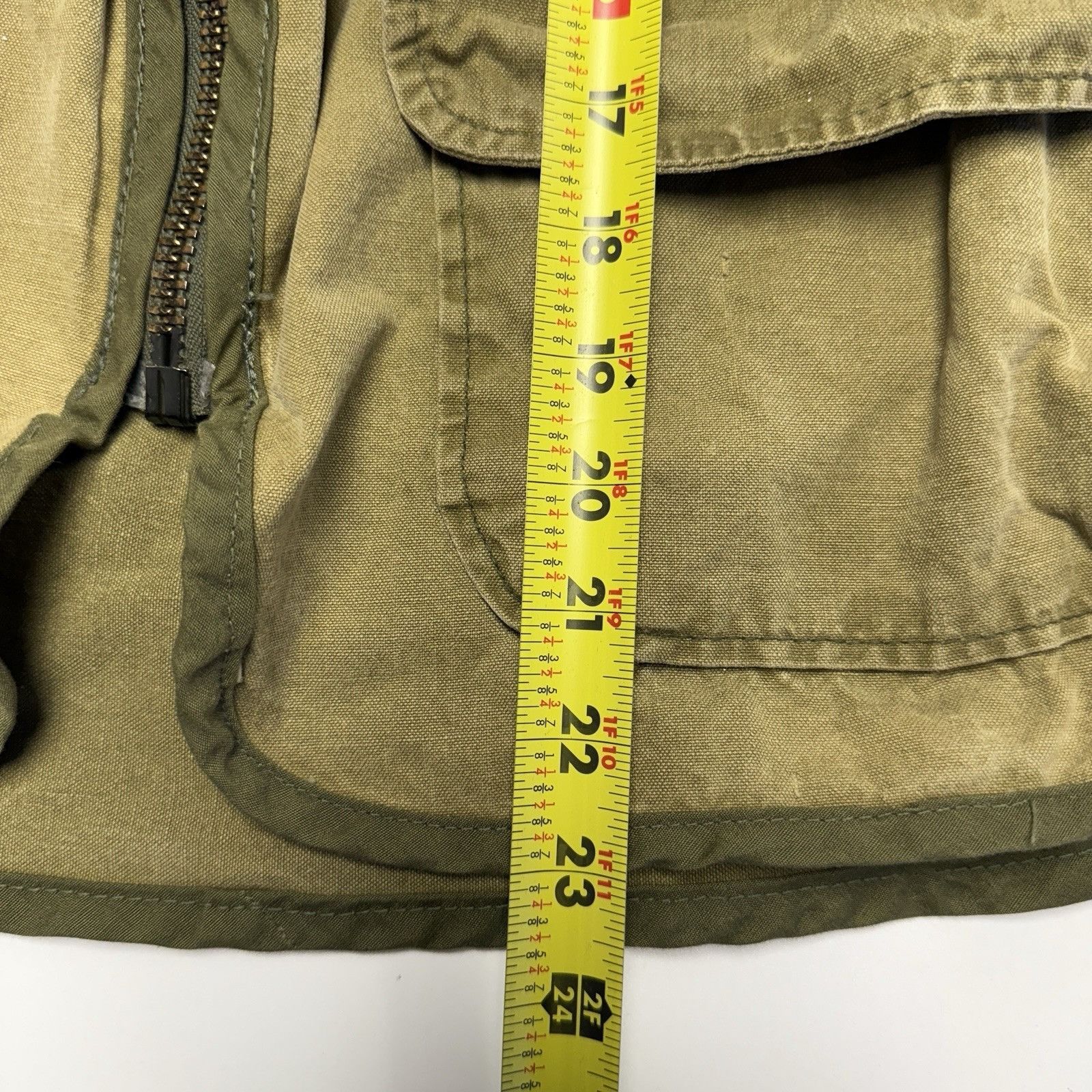 Vintage Vintage Sport Bilt Shooting Vest Mens Medium Green Canvas Fu Size US M / EU 48-50 / 2 - 9 Thumbnail