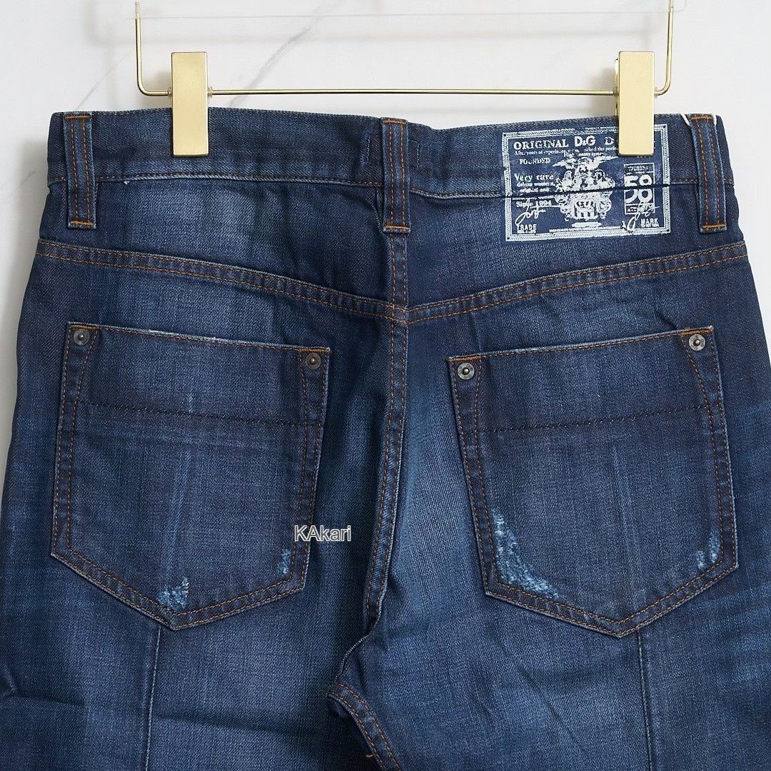 Dolce & Gabbana D&G Men's Distressed Jeans Size US 33 - 7 Thumbnail