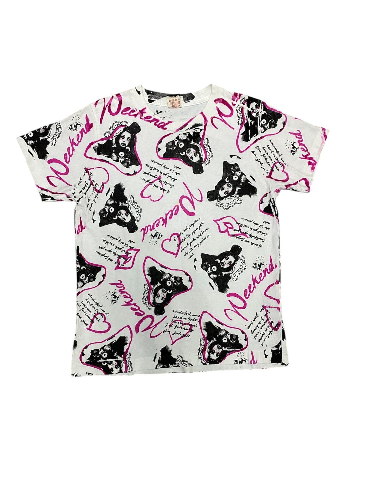 Yasuyuki Ishii 1990s RNA DNA Punk tee Size M / US 6-8 / IT 42-44 - 1 Thumbnail