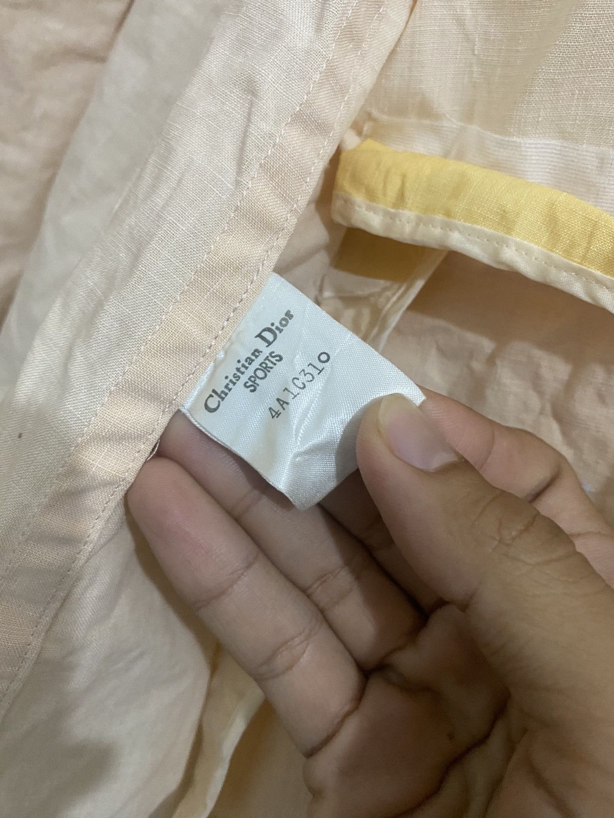 Christian Dior Monsieur × Dior × Vintage Vintage Christian Dior Double Collar Lightweight Jacket Size US M / EU 48-50 / 2 - 10 Thumbnail